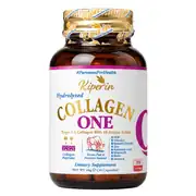 One | Tek Hidrolize Kolajen Peptitler | MSM Biotin, Hyaluronik Asit, Selenyum, Vitamin D | 30Kapsül