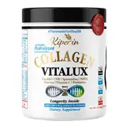 Vitalux Longevity Kolajen | NMN NR, Fisetin, Spermidin, Ca-AKG ve C Vitamini | 30 Günlük
