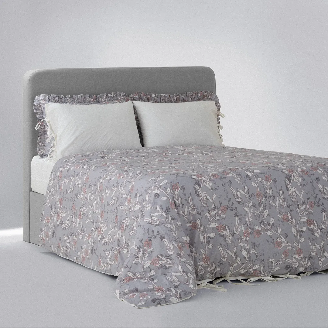 Ladin Çift Kişilik Nevresim Takımı Pamuk Baskılı