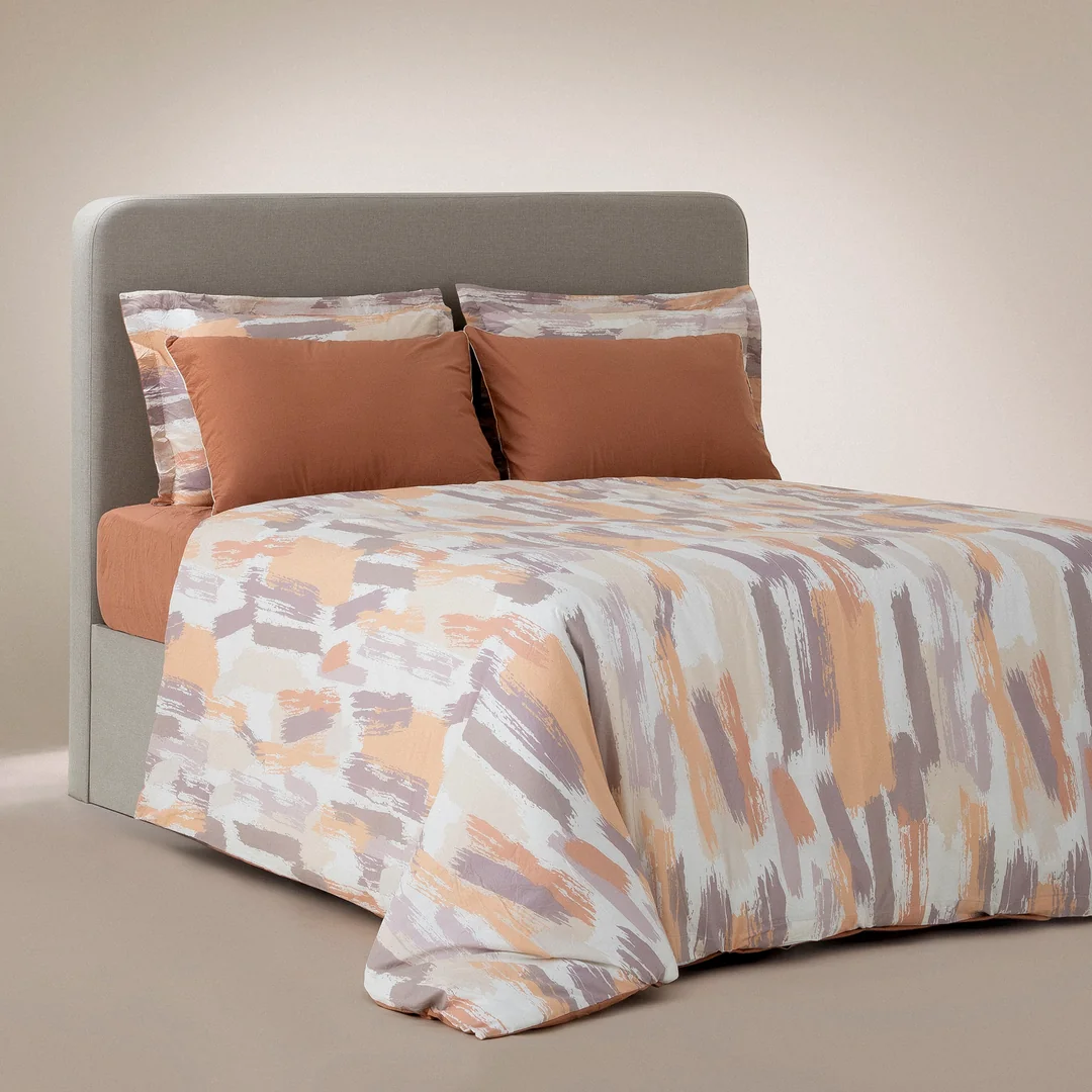 Evita Çift Kişilik Nevresim Takımı Pamuk Baskılı