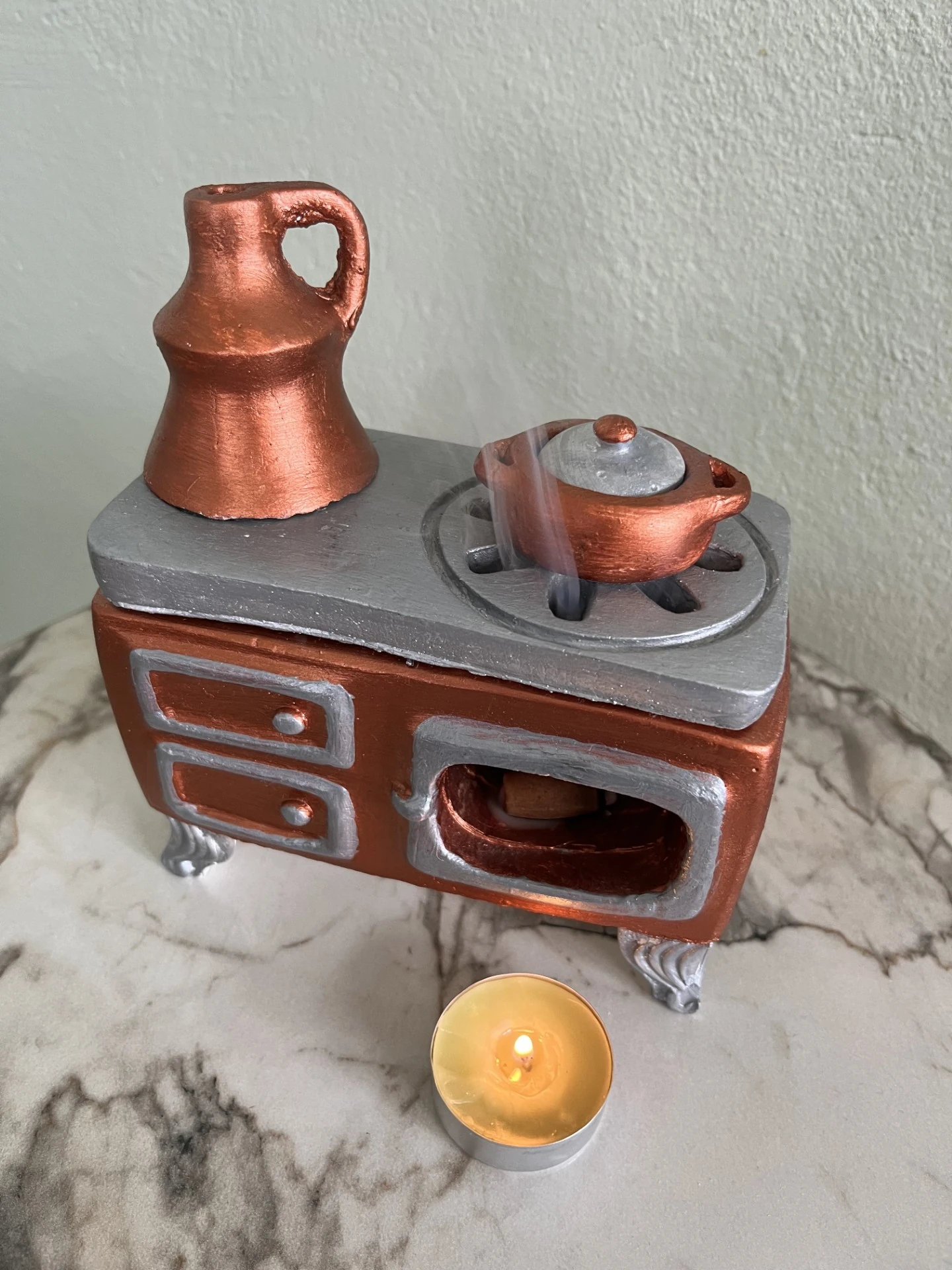 KUZİNE SOBA,GÜĞÜM,TENCERE ve TÜTSÜ