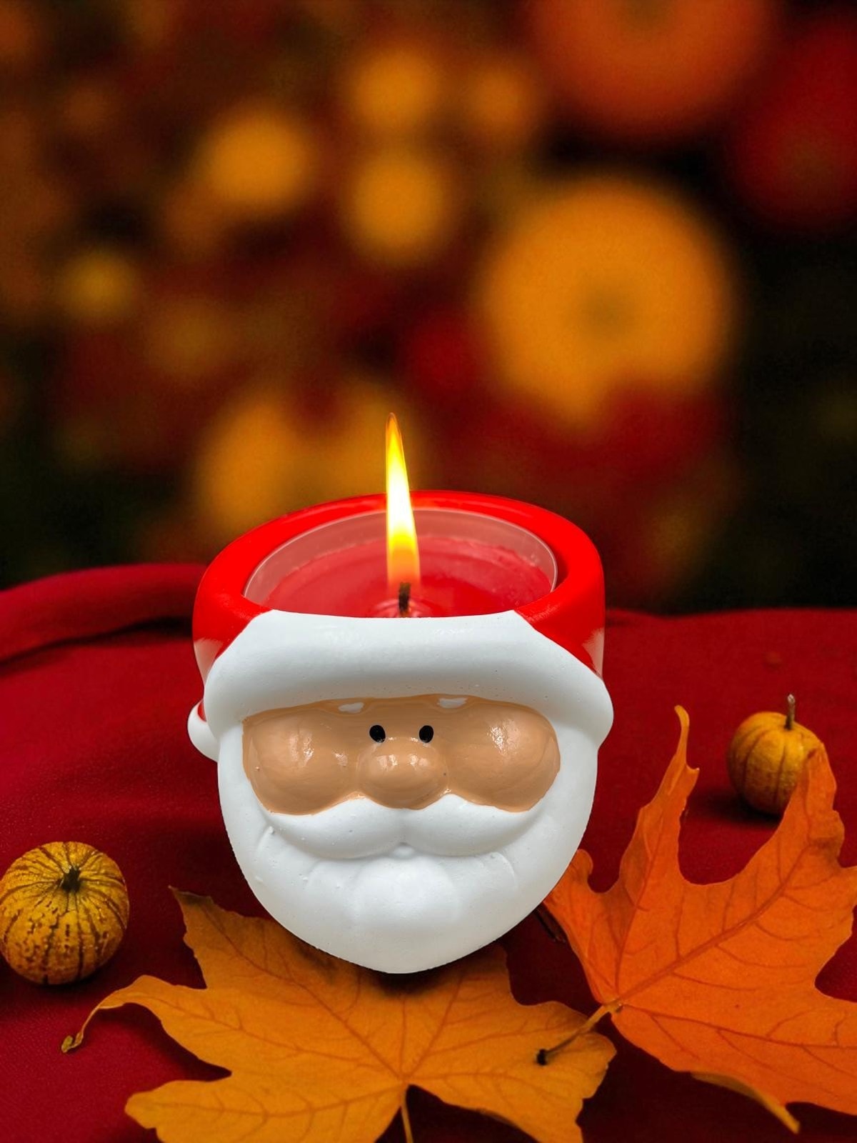 NOEL BABA MUMLUK ve TEALİGHT MUM