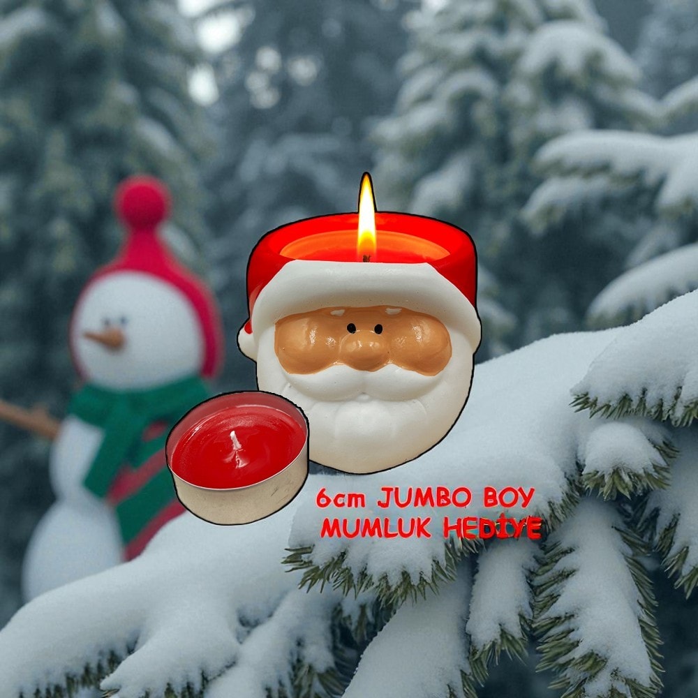 NOEL BABA MUMLUK ve TEALİGHT MUM