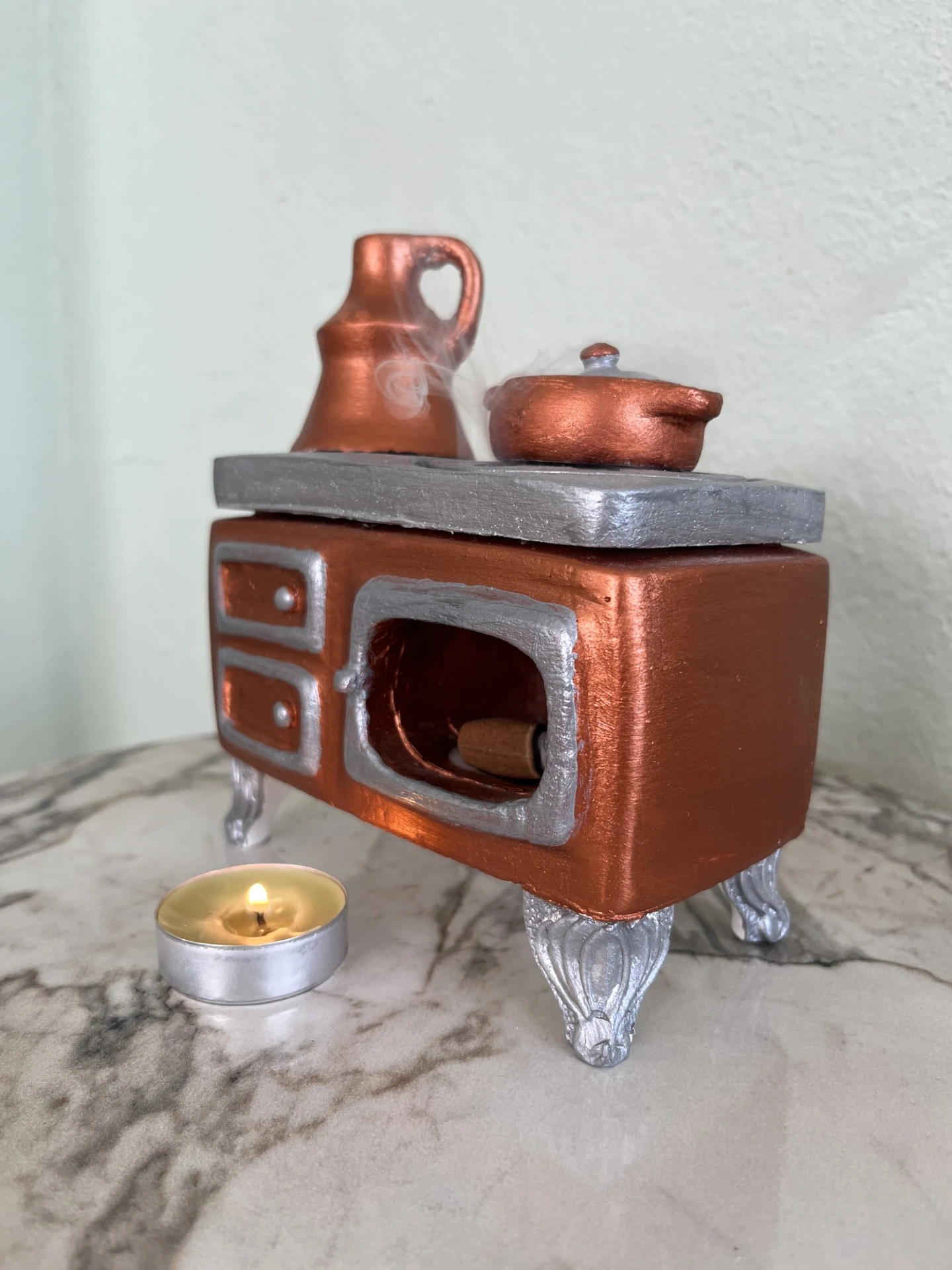 KUZİNE SOBA,GÜĞÜM,TENCERE ve TÜTSÜ