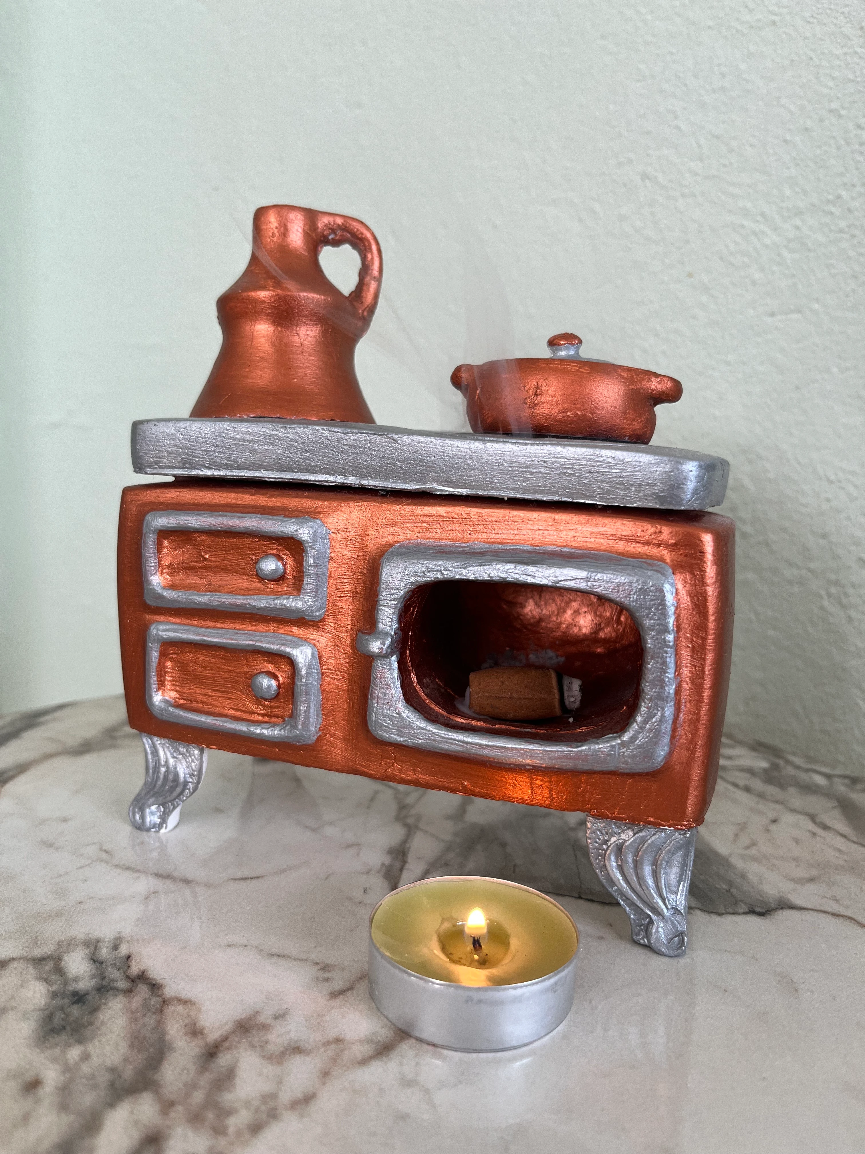 KUZİNE SOBA,GÜĞÜM,TENCERE ve TÜTSÜ