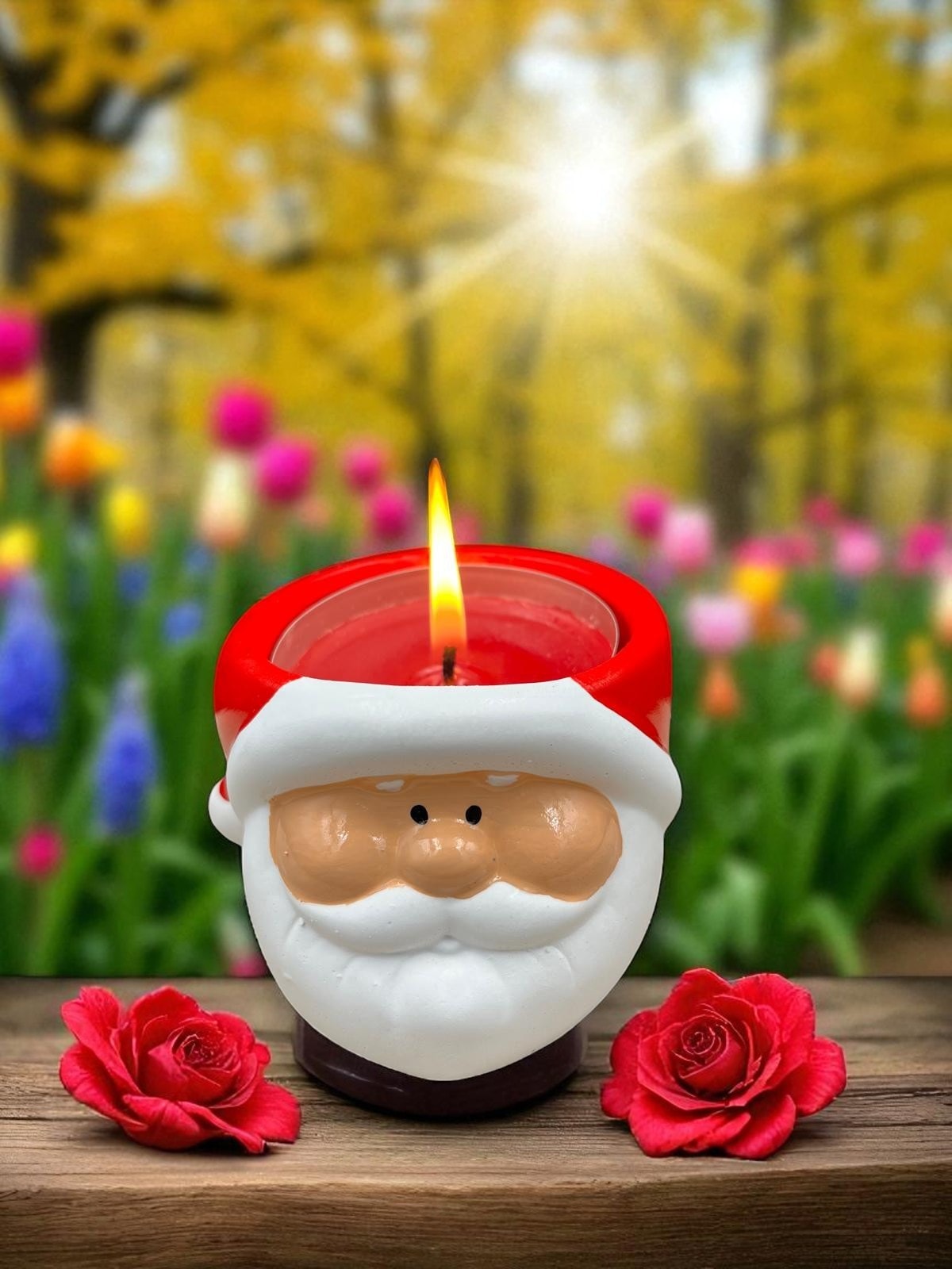 NOEL BABA MUMLUK ve TEALİGHT MUM
