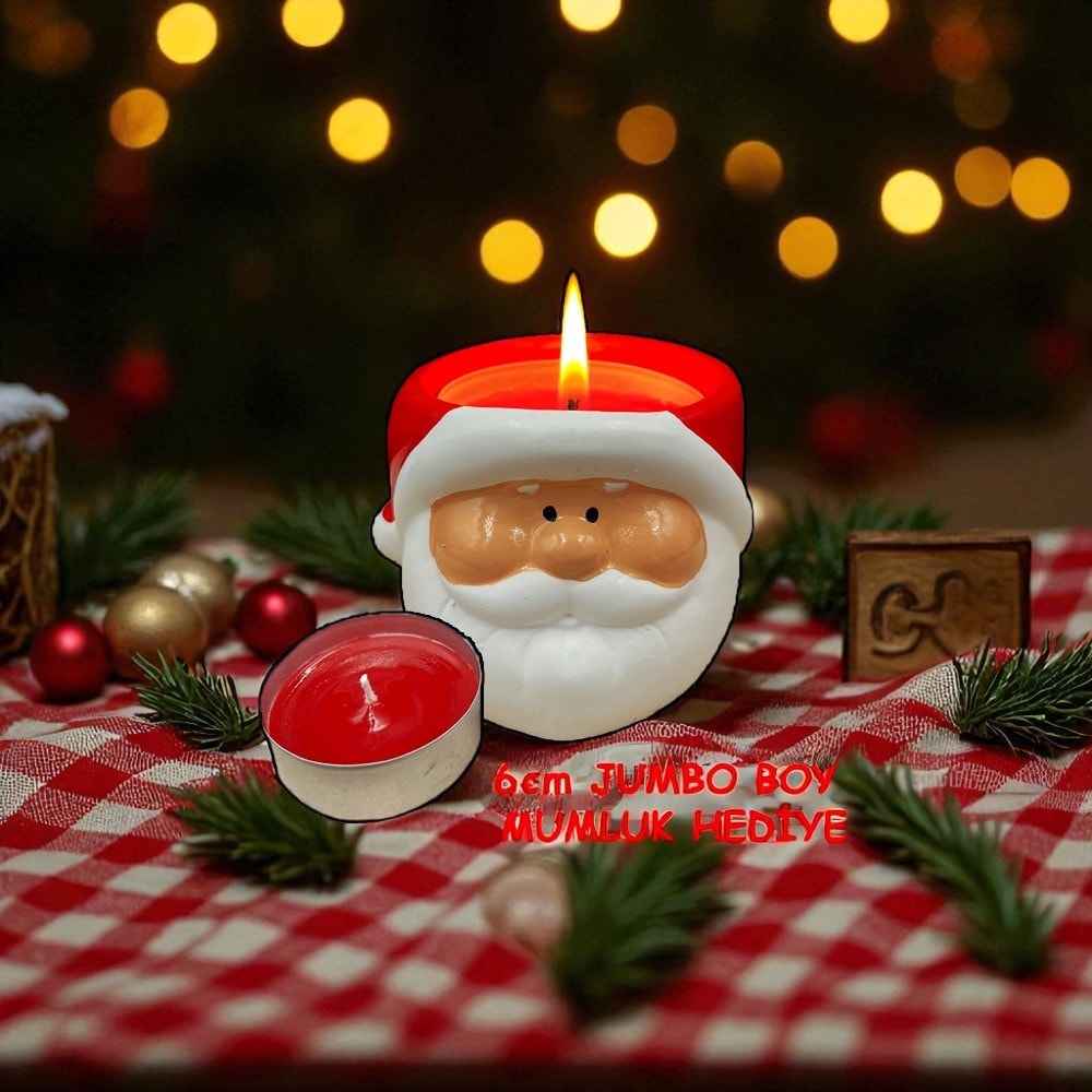 NOEL BABA MUMLUK ve TEALİGHT MUM