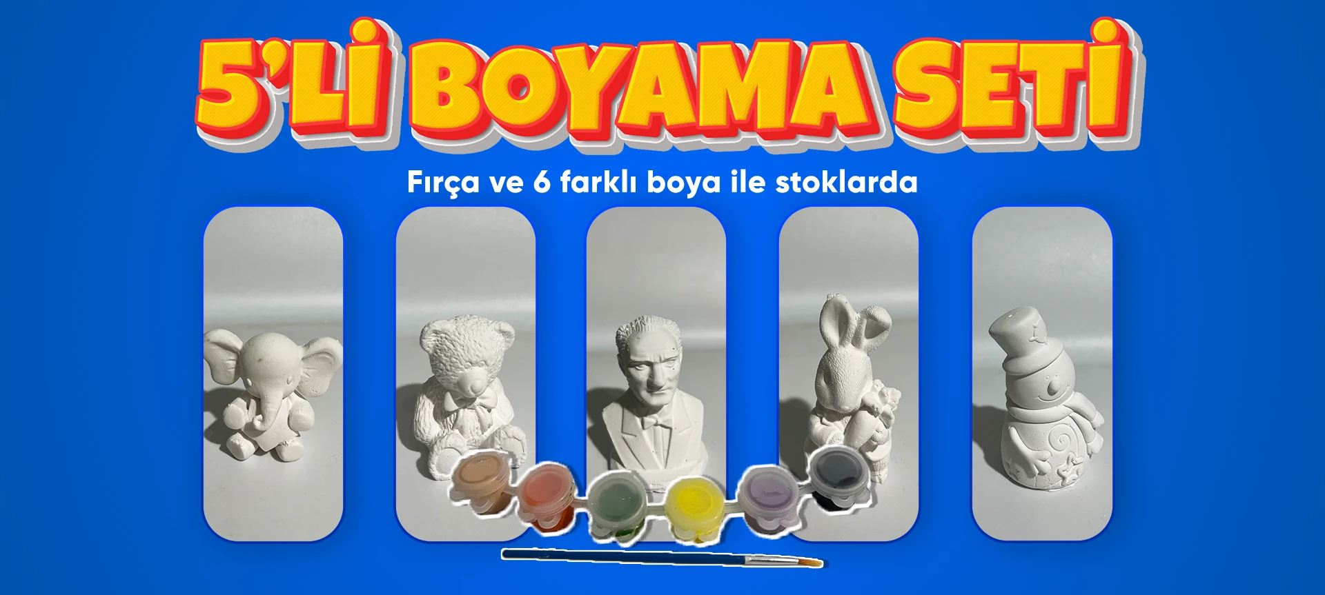 5'li Boyama Objeleri