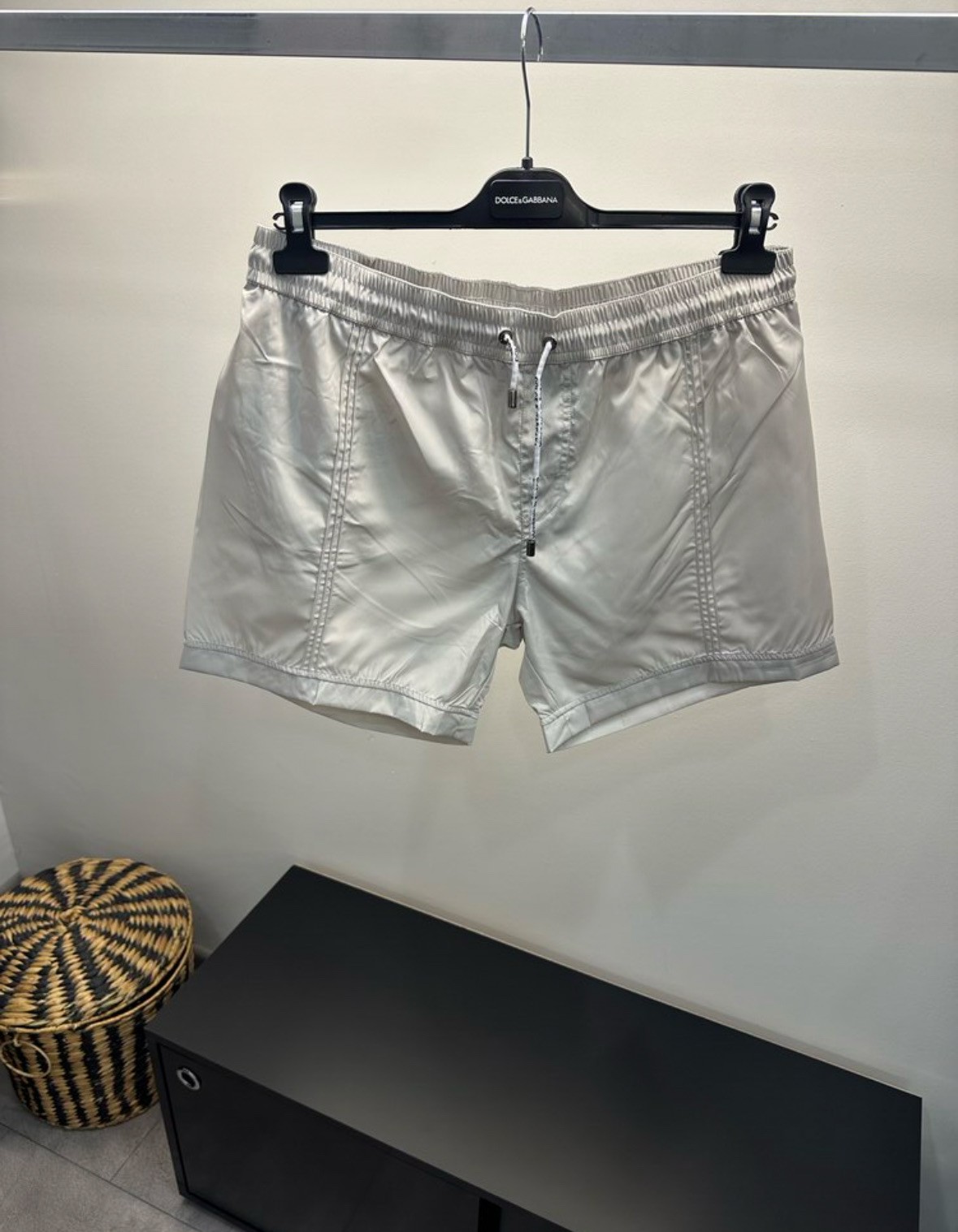 Dolce & Gabbana Beige Deniz Şortu