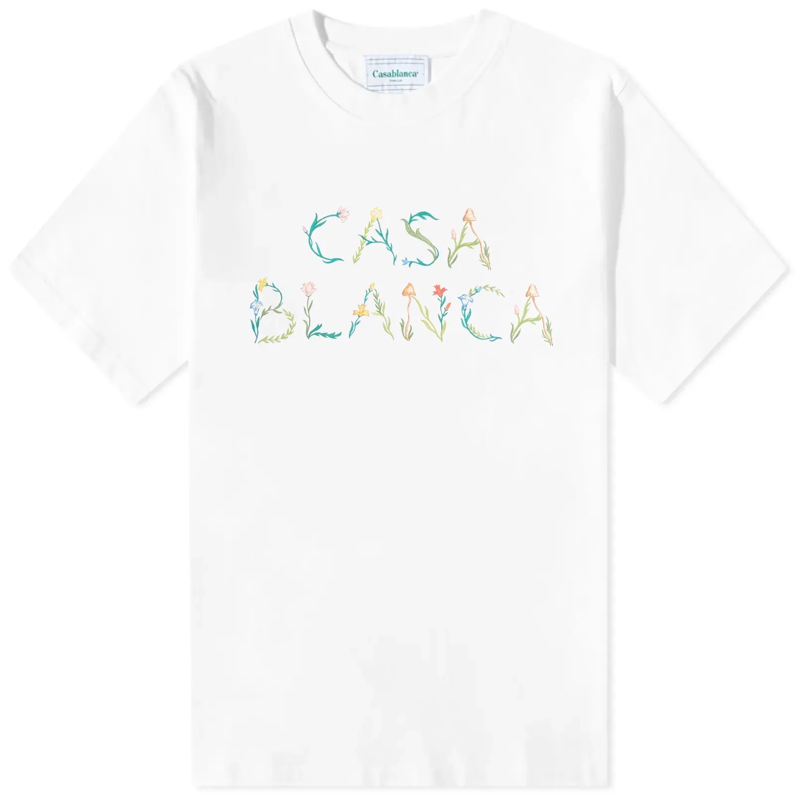 Casa Blanca Çiçek Desenli Tişört