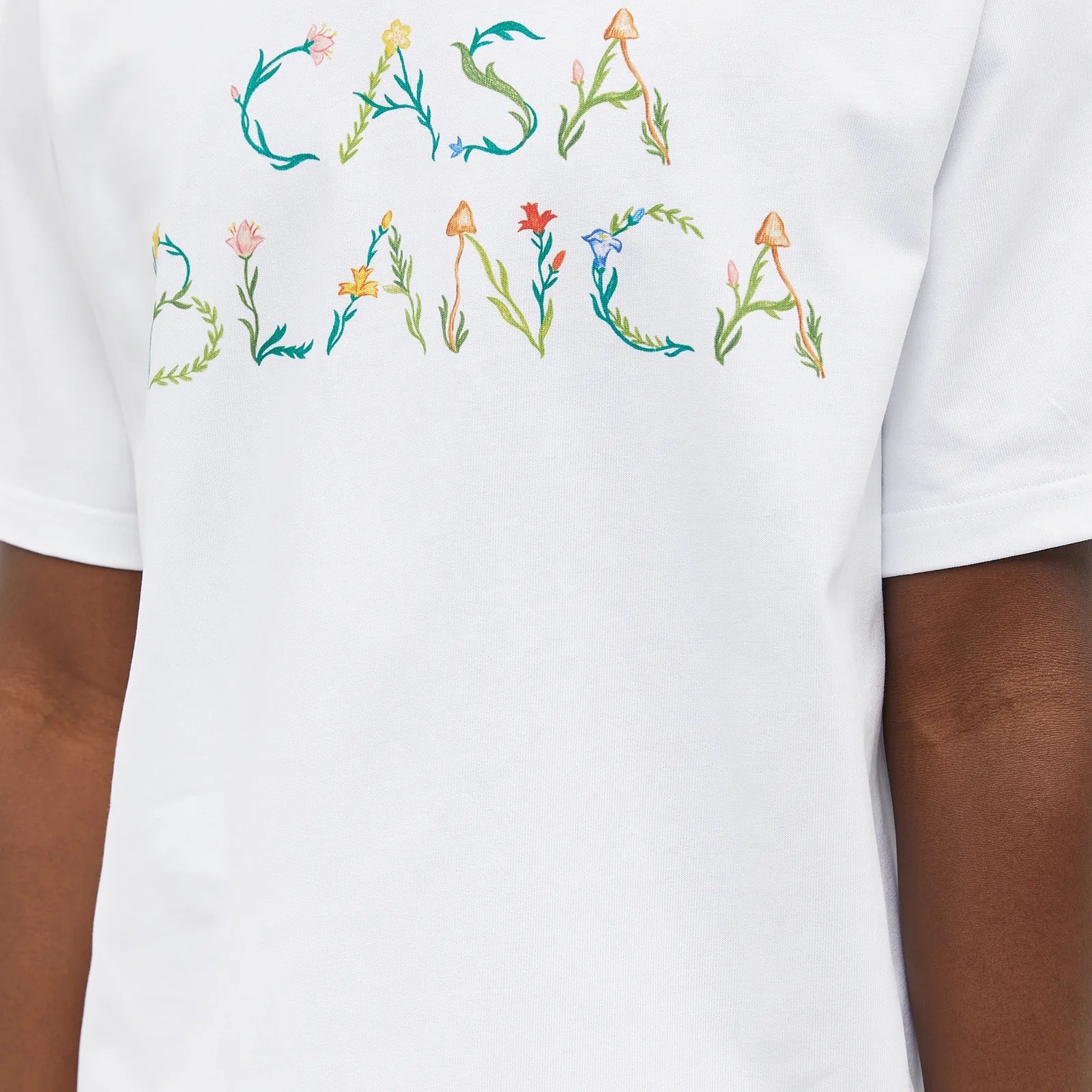 Casa Blanca Çiçek Desenli Tişört