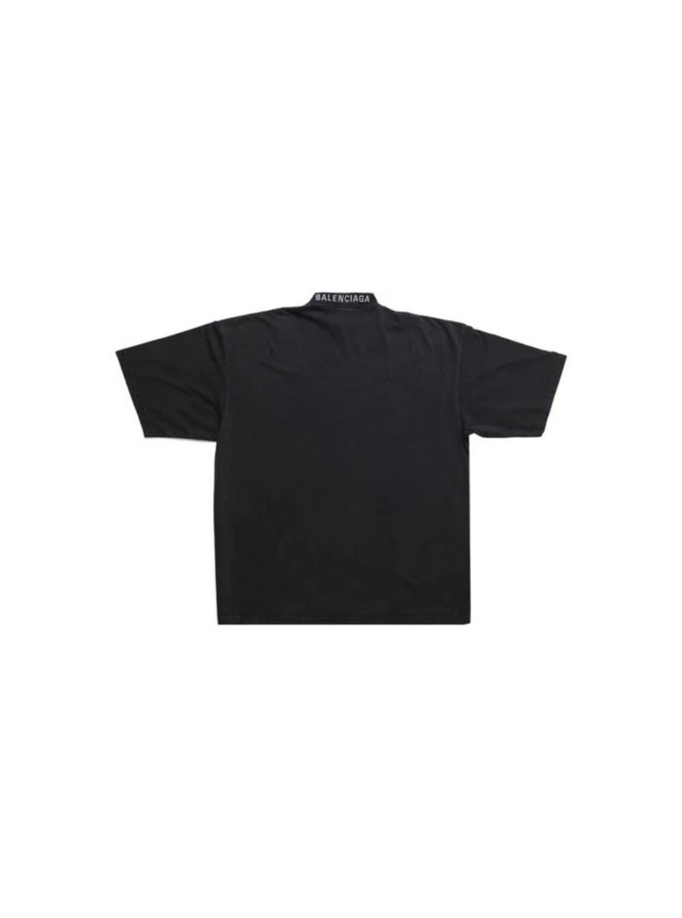 Balenciaga I Love Siyah Baskılı Tişört