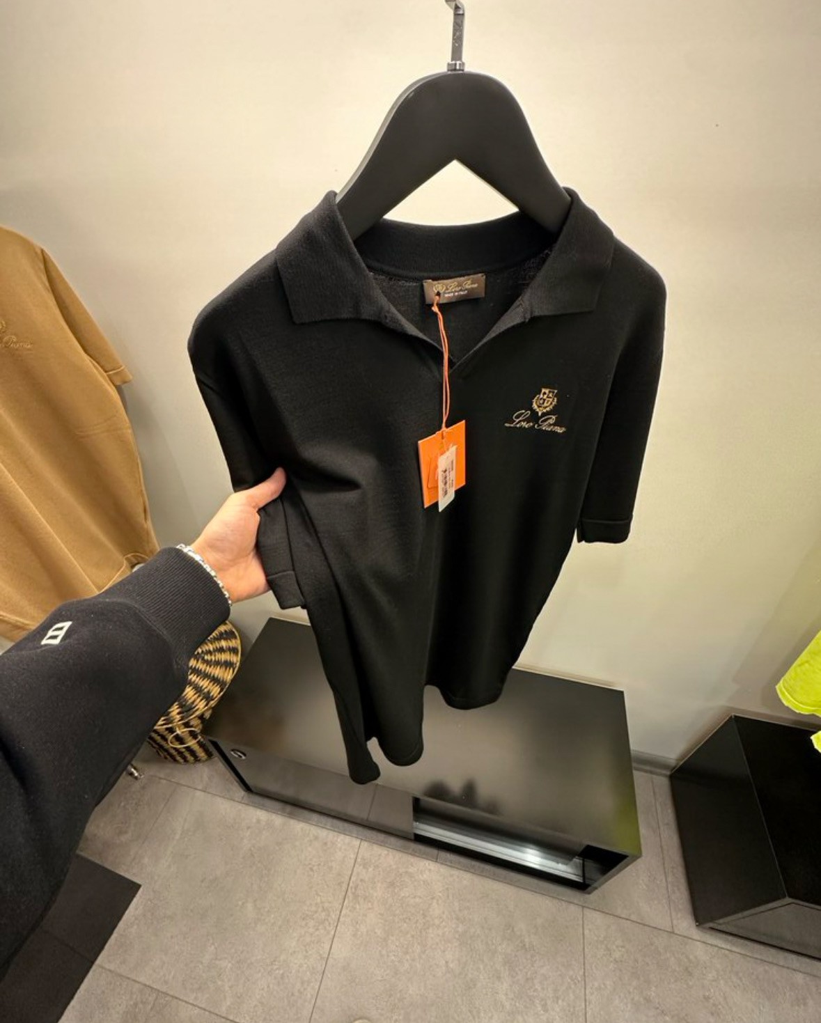 Loro Piana Polo Yaka Triko Tişört 
