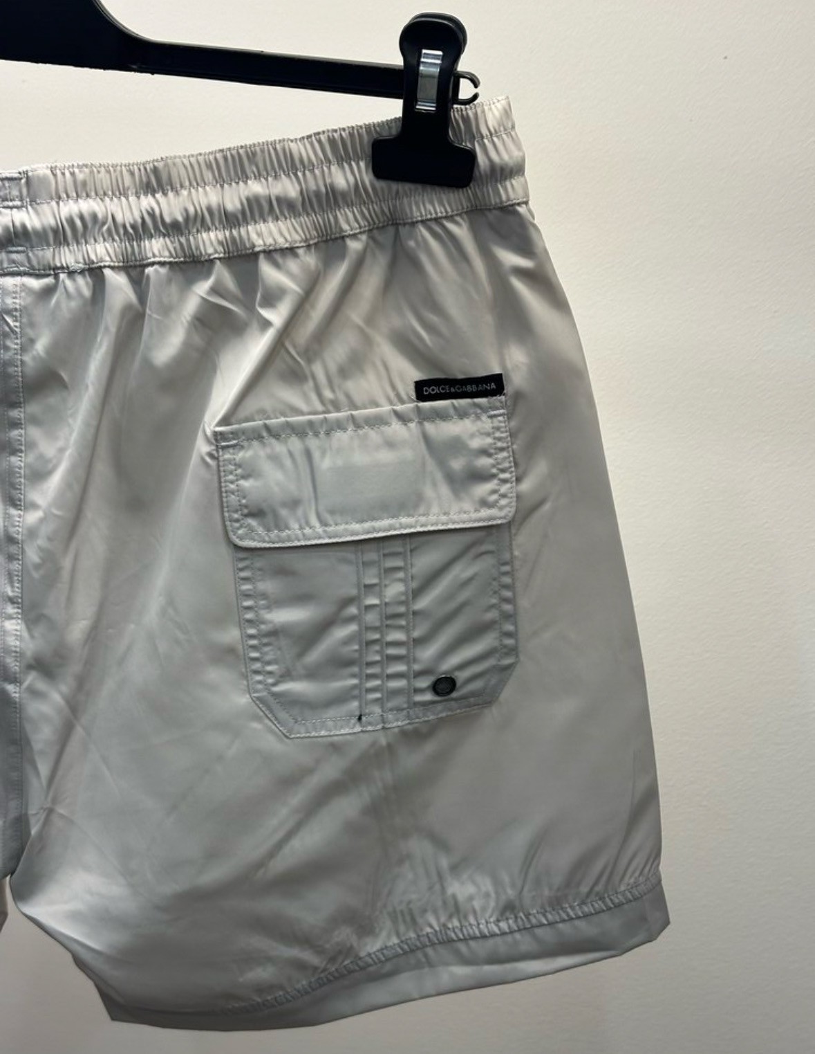 Dolce & Gabbana Beige Deniz Şortu
