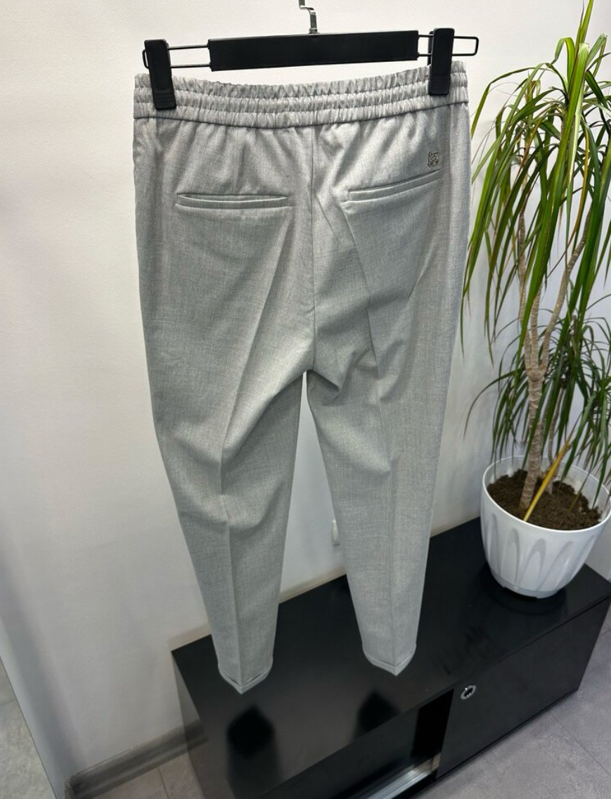 Loewe Gri Jogger Pantolon