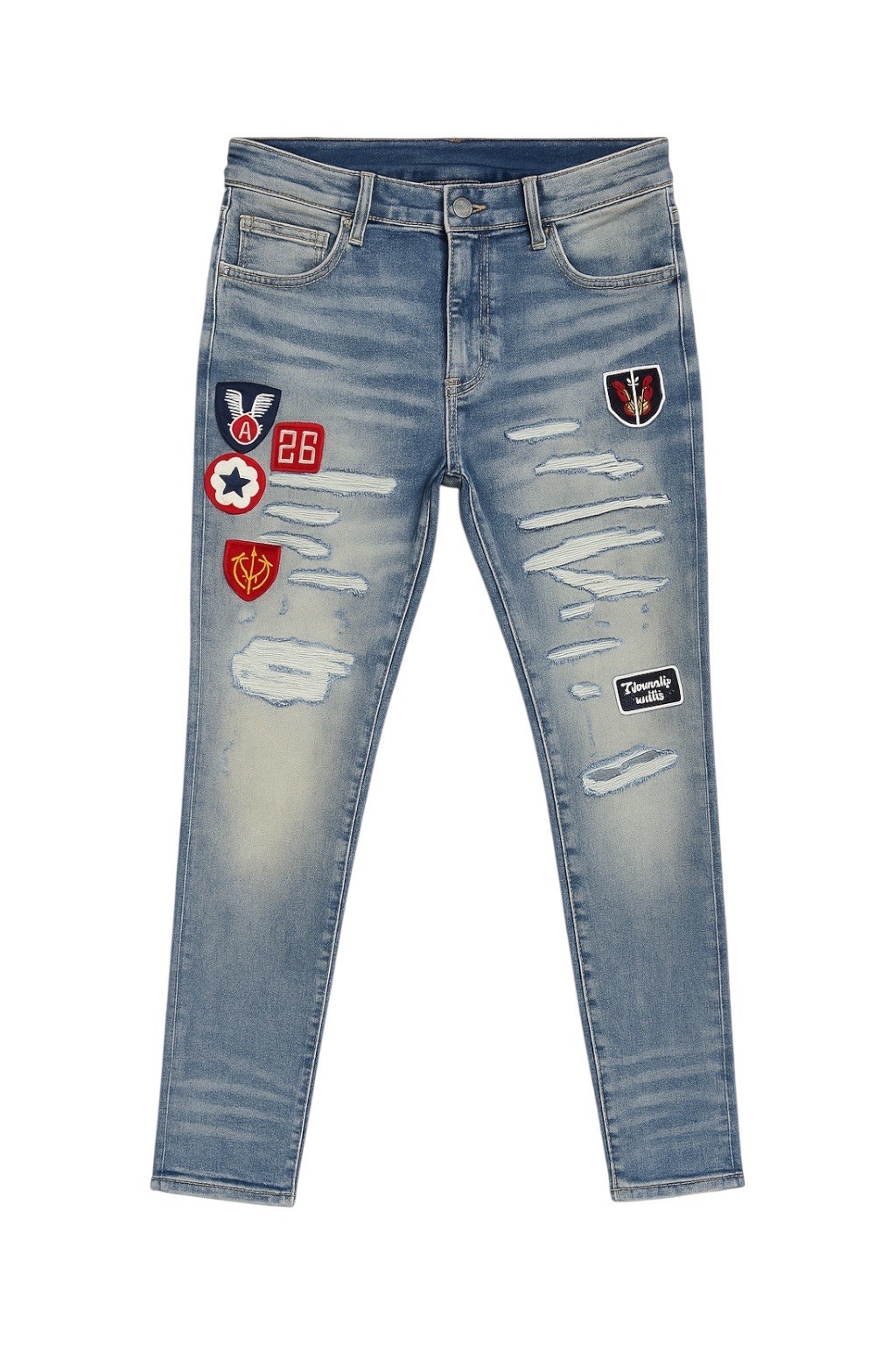 Amiri Arma Desenli Kot Jean
