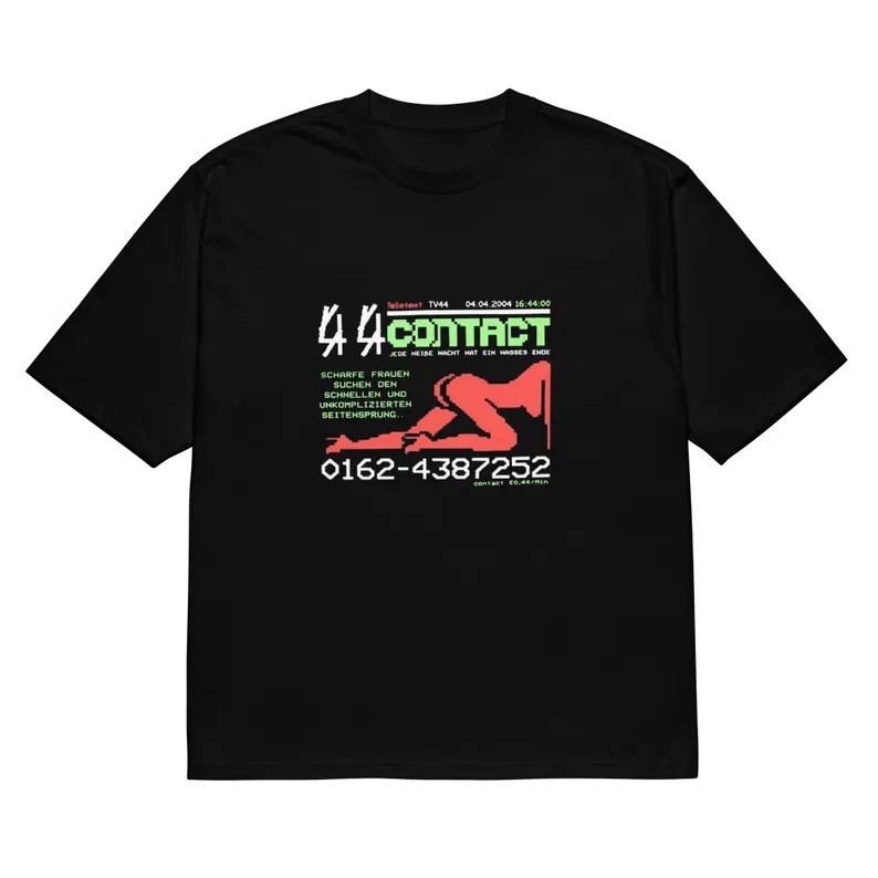 44 Label Group Teletext Techno Tişört