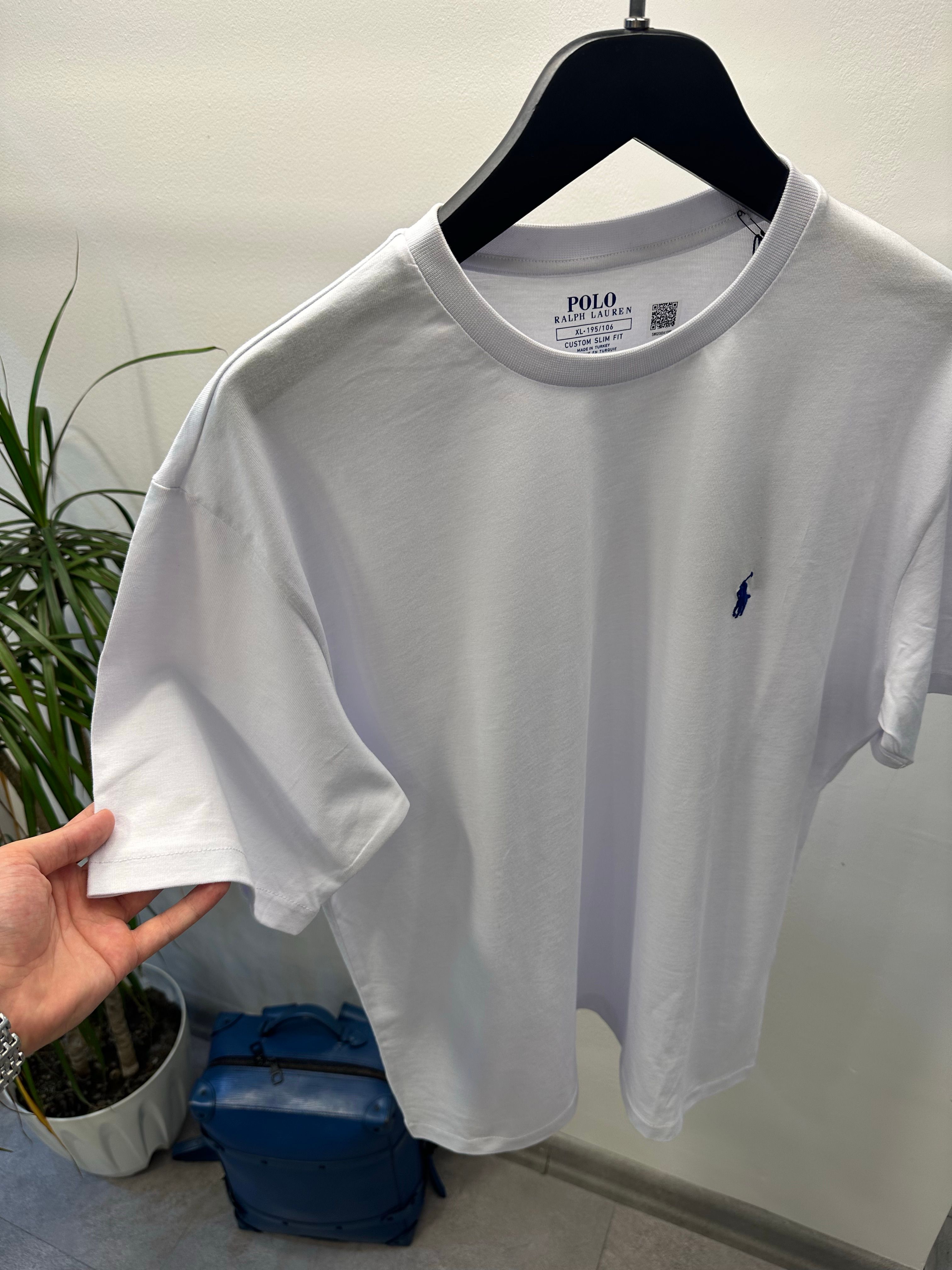 Polo Ralph Lauren Beyaz Pamuklu Tişört 
