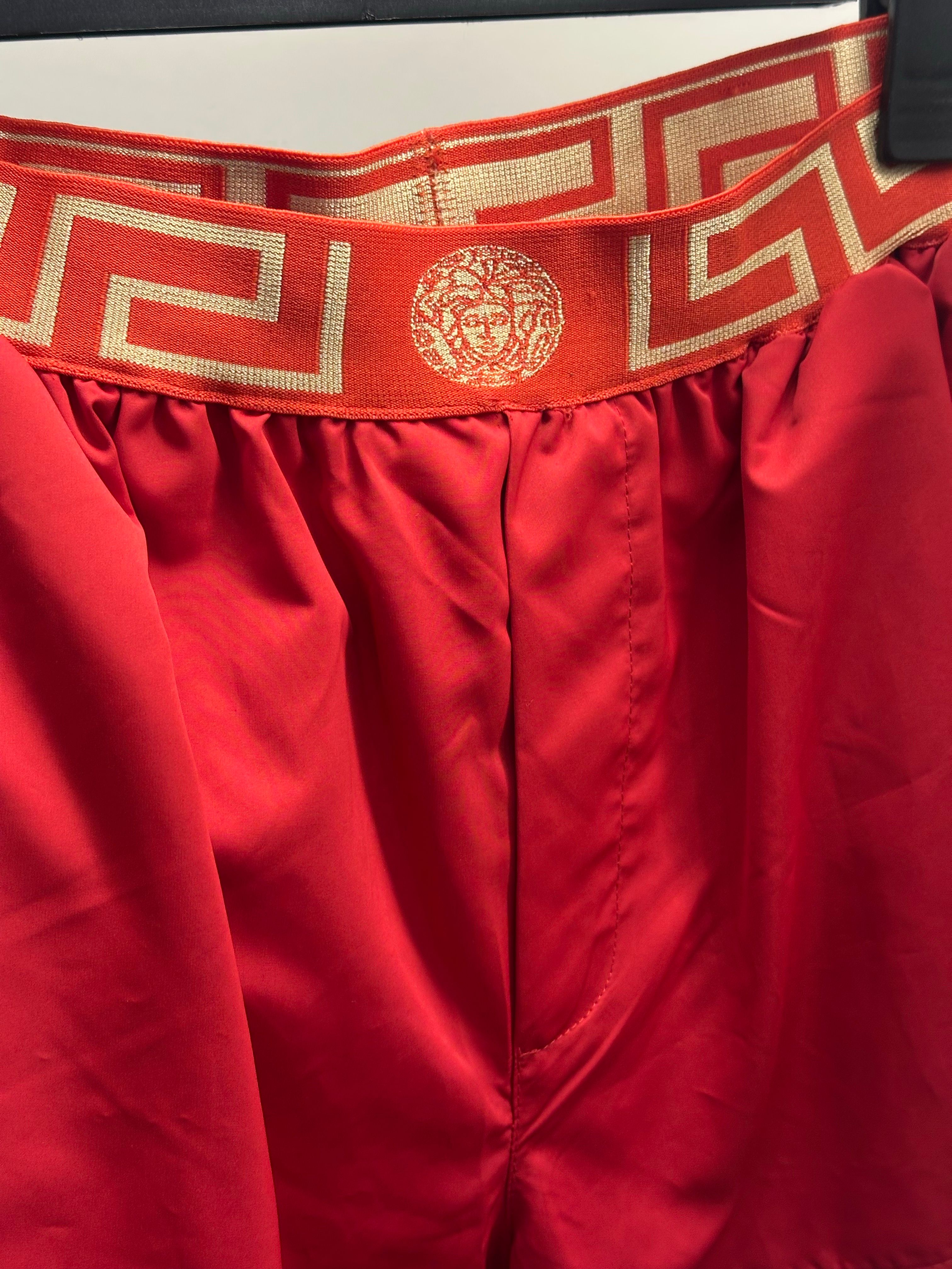 Versace Kırmızı Deniz Şortu 