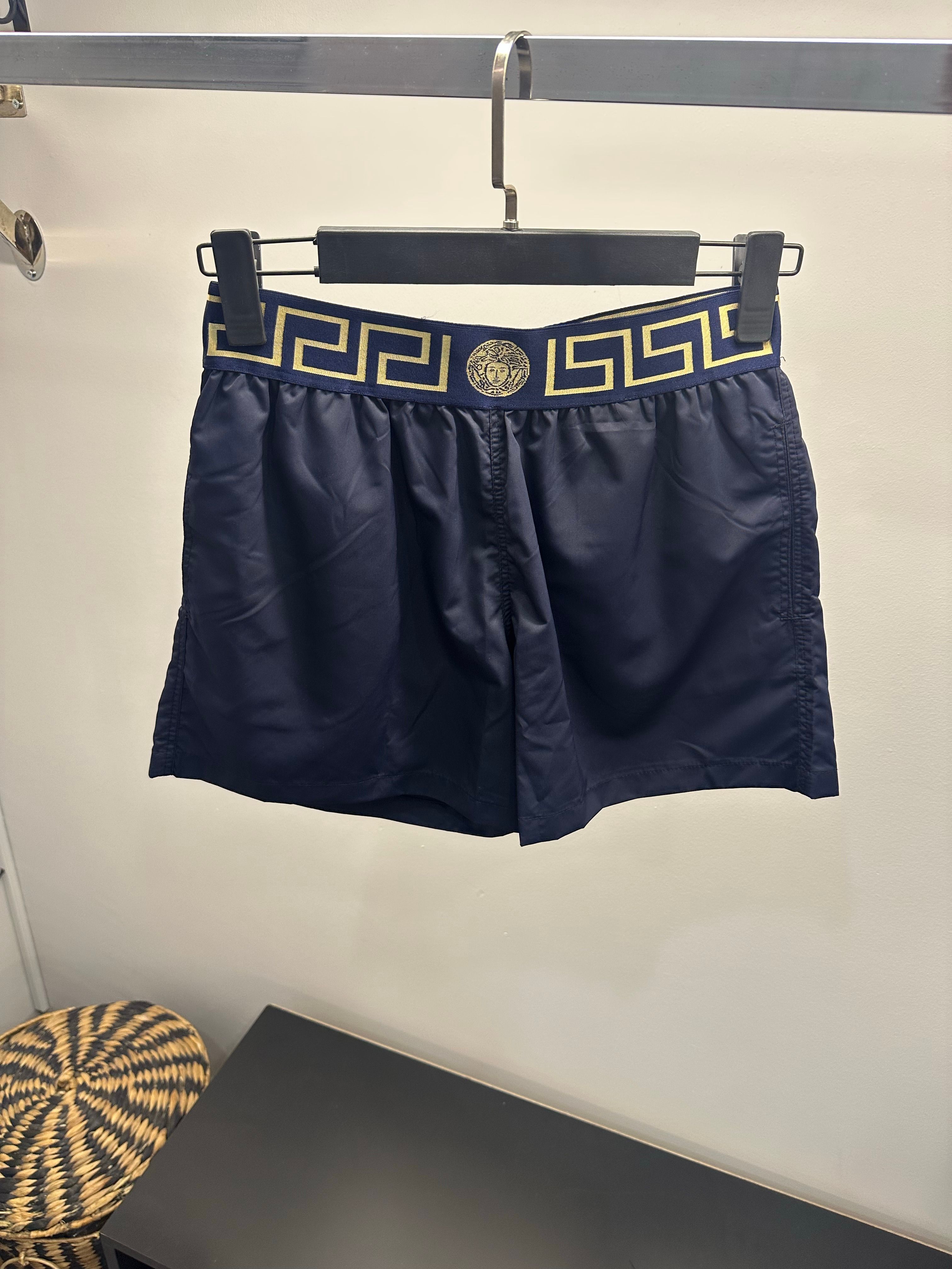 Versace Lacivert Deniz Şortu