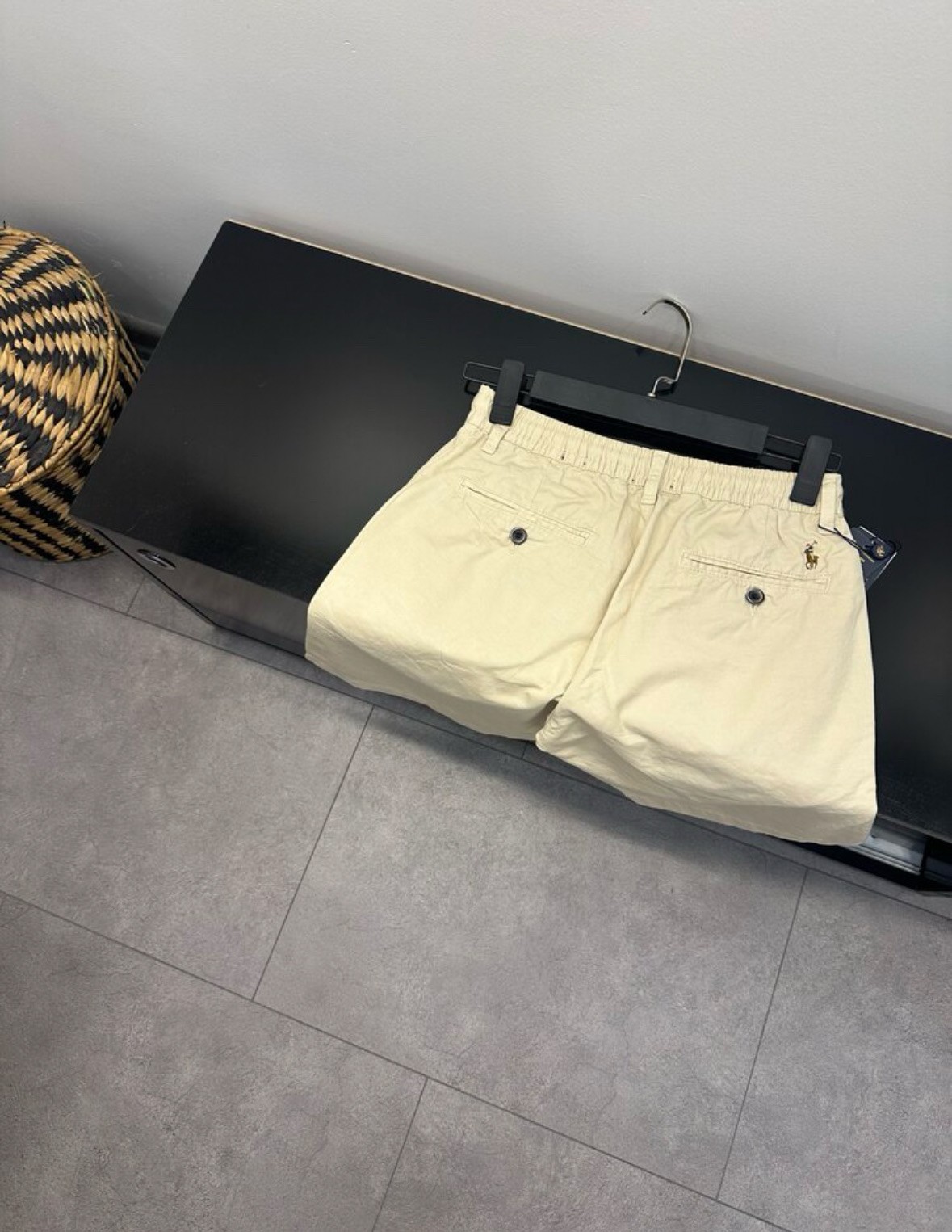 Polo Ralph Lauren Krem Bermuda Şort