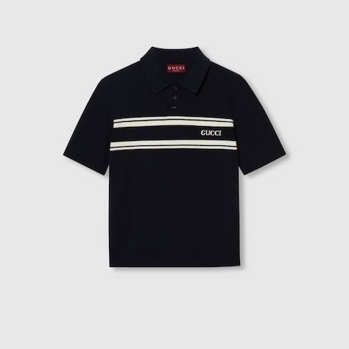 Gucci Polo Yaka Triko Kumaş Tişört