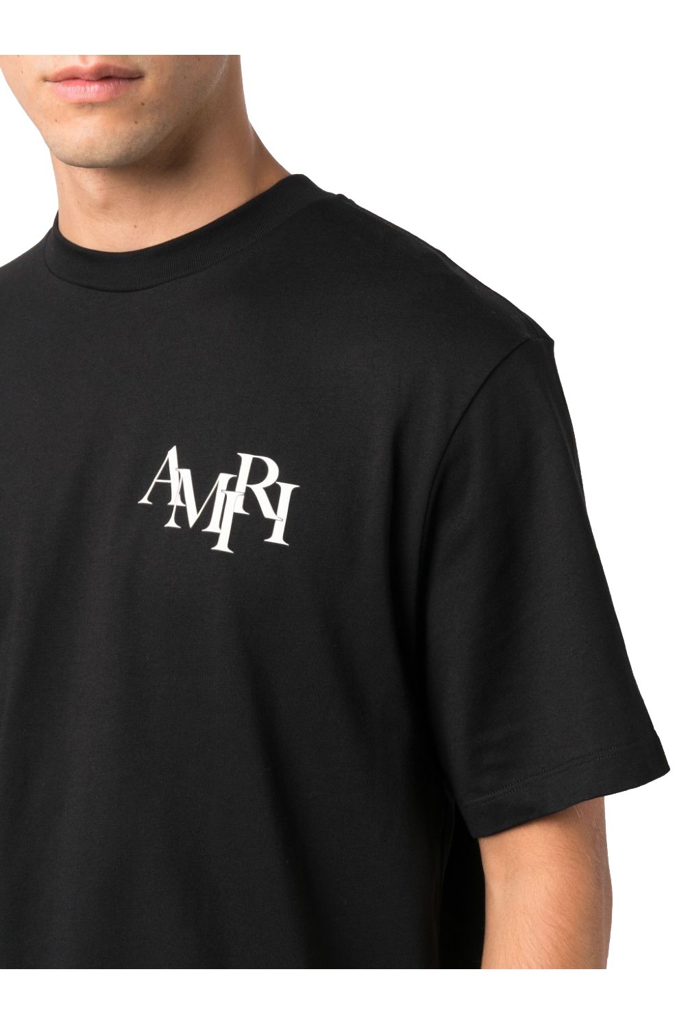 Amiri Sırt Baskılı Logo Tişört 
