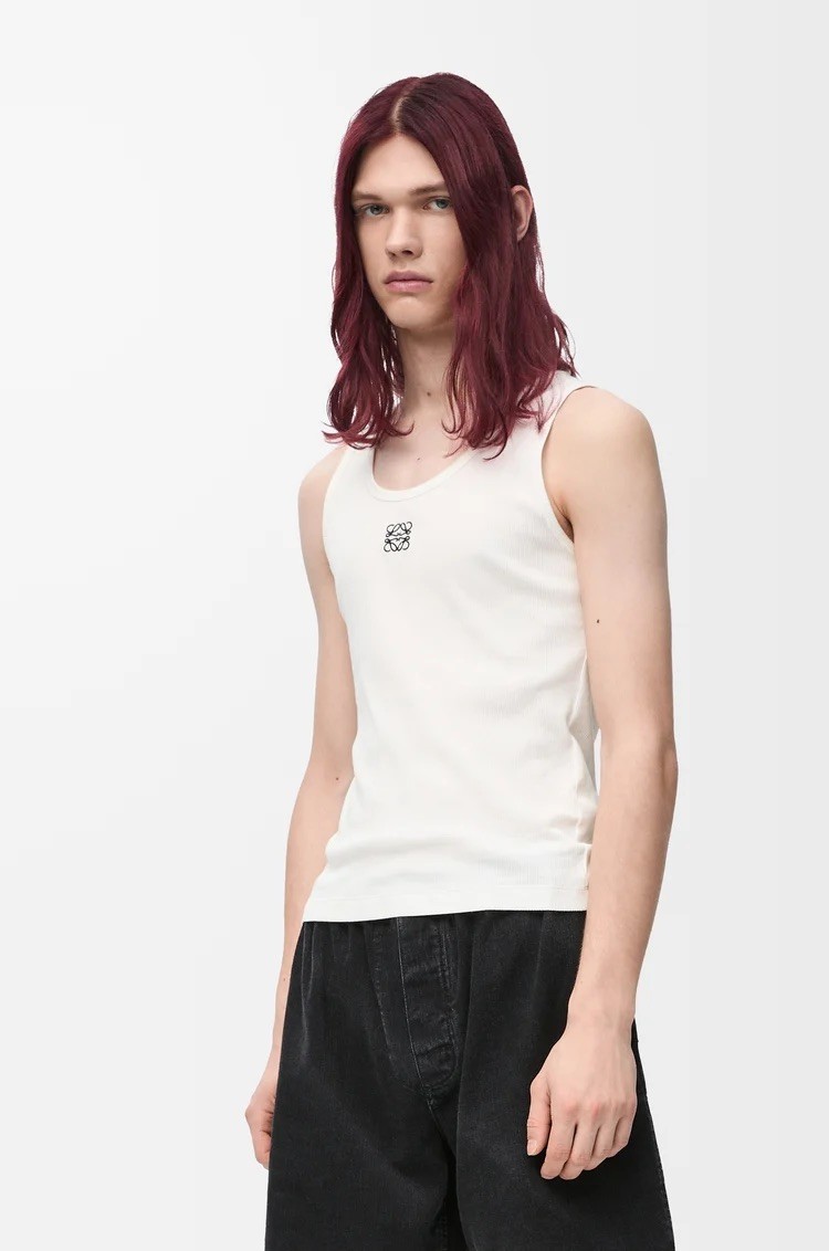 Loewe Beyaz Kaşkorse Atlet 