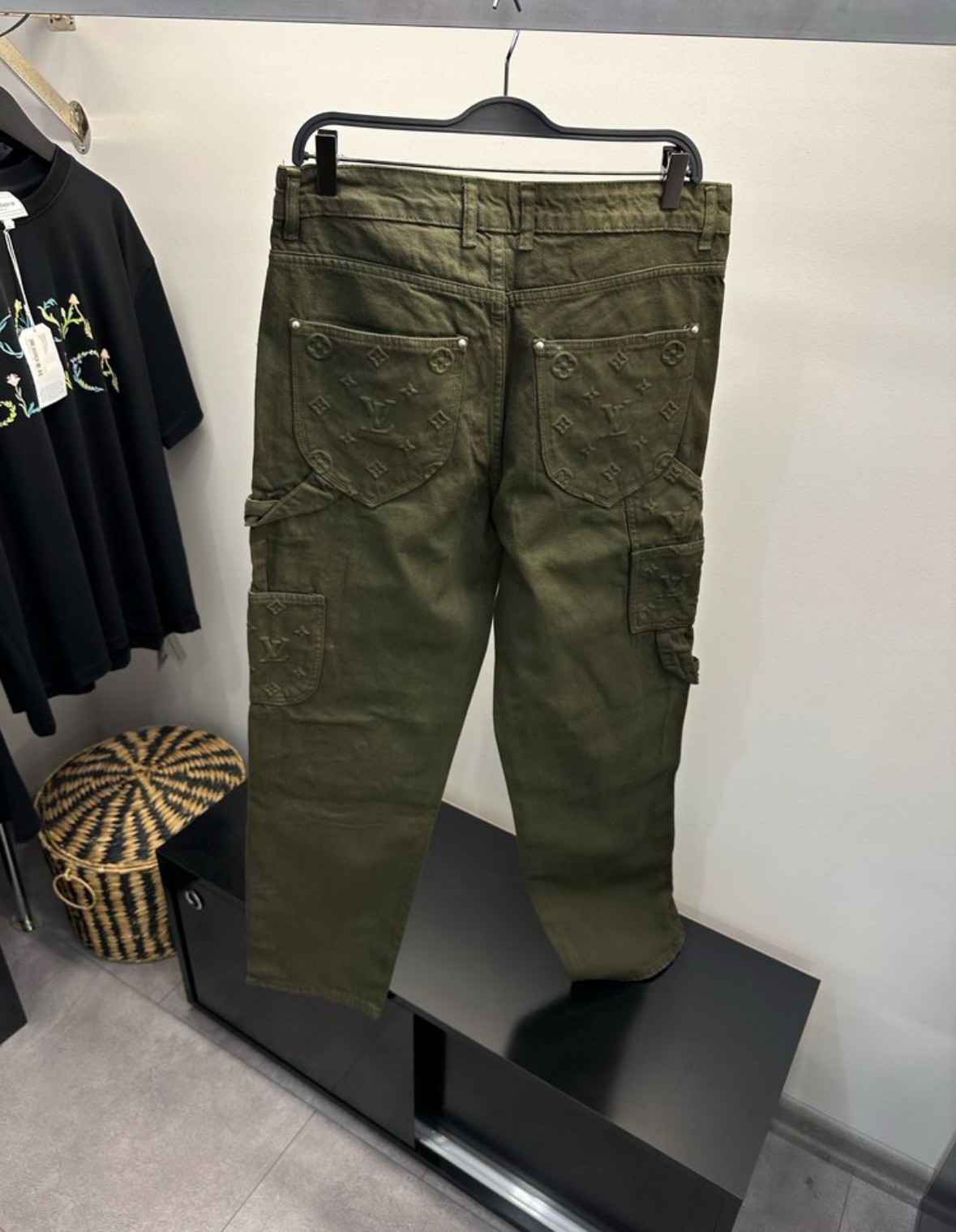 Louis Vuitton Baggy Fit Desenli Pantolon