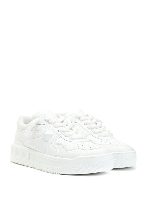 Valentino Garavani One Stud Beyaz Erkek Sneaker