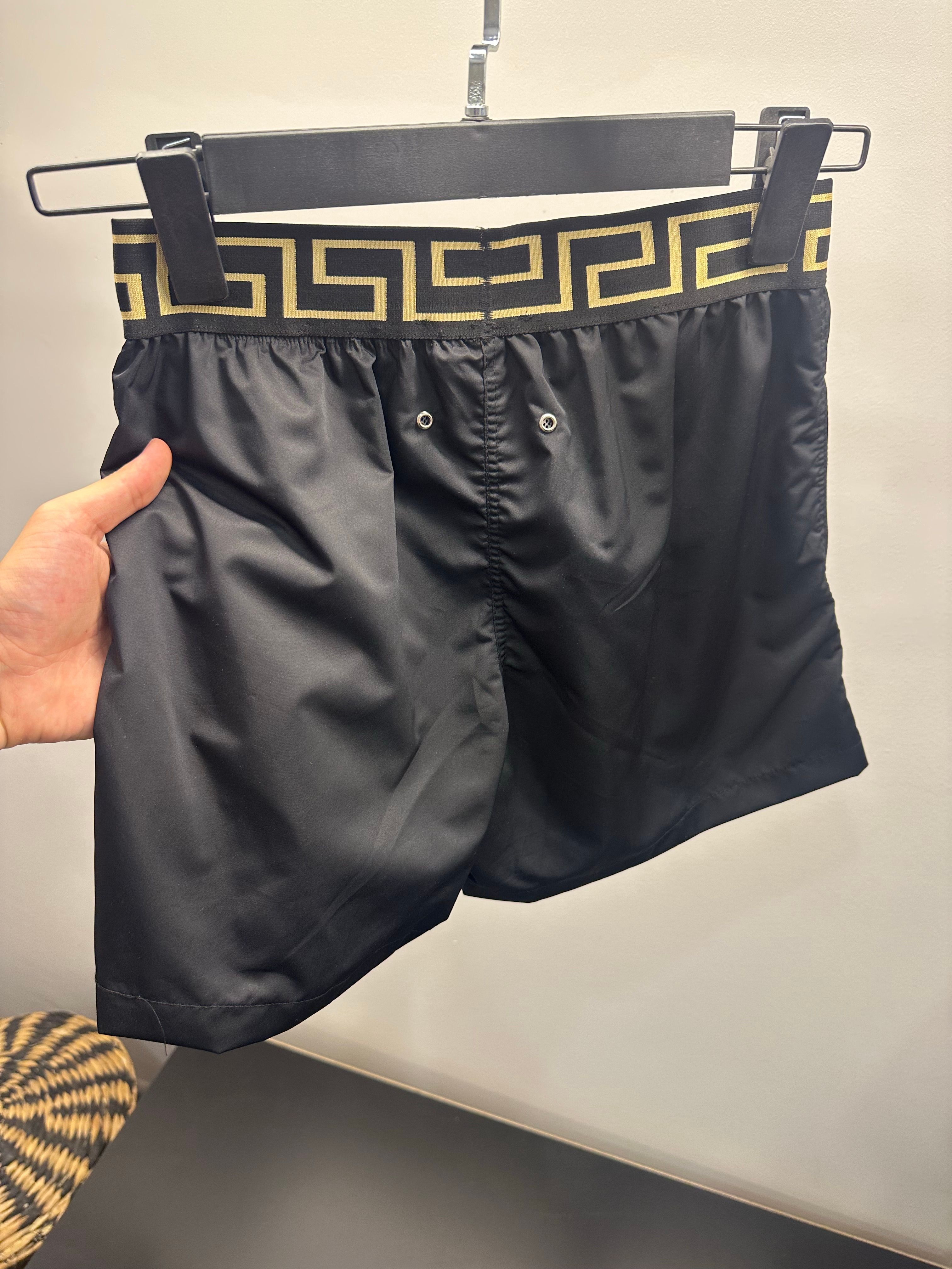 Versace Siyah Deniz Şortu
