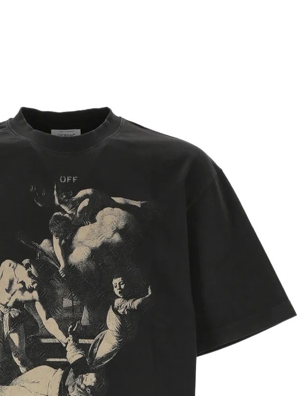 Off White Martrydom Baskılı Tişört