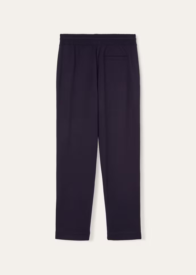 Loro Piana Modal Kumaş Lacivert Pantolon