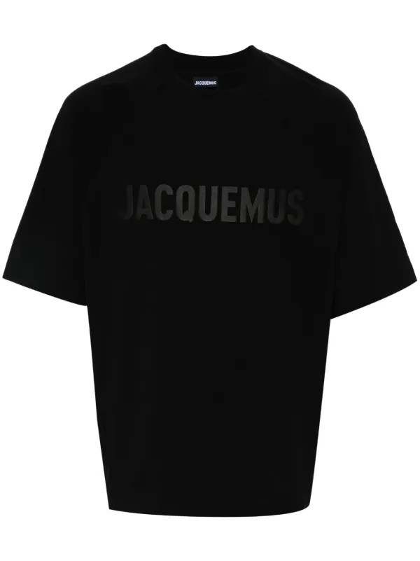 Jacquemus Siyah Pamuklu Baskılı Tişört 