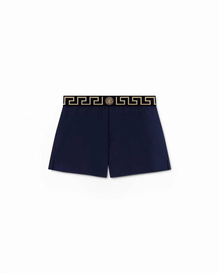 Versace Lacivert Deniz Şortu