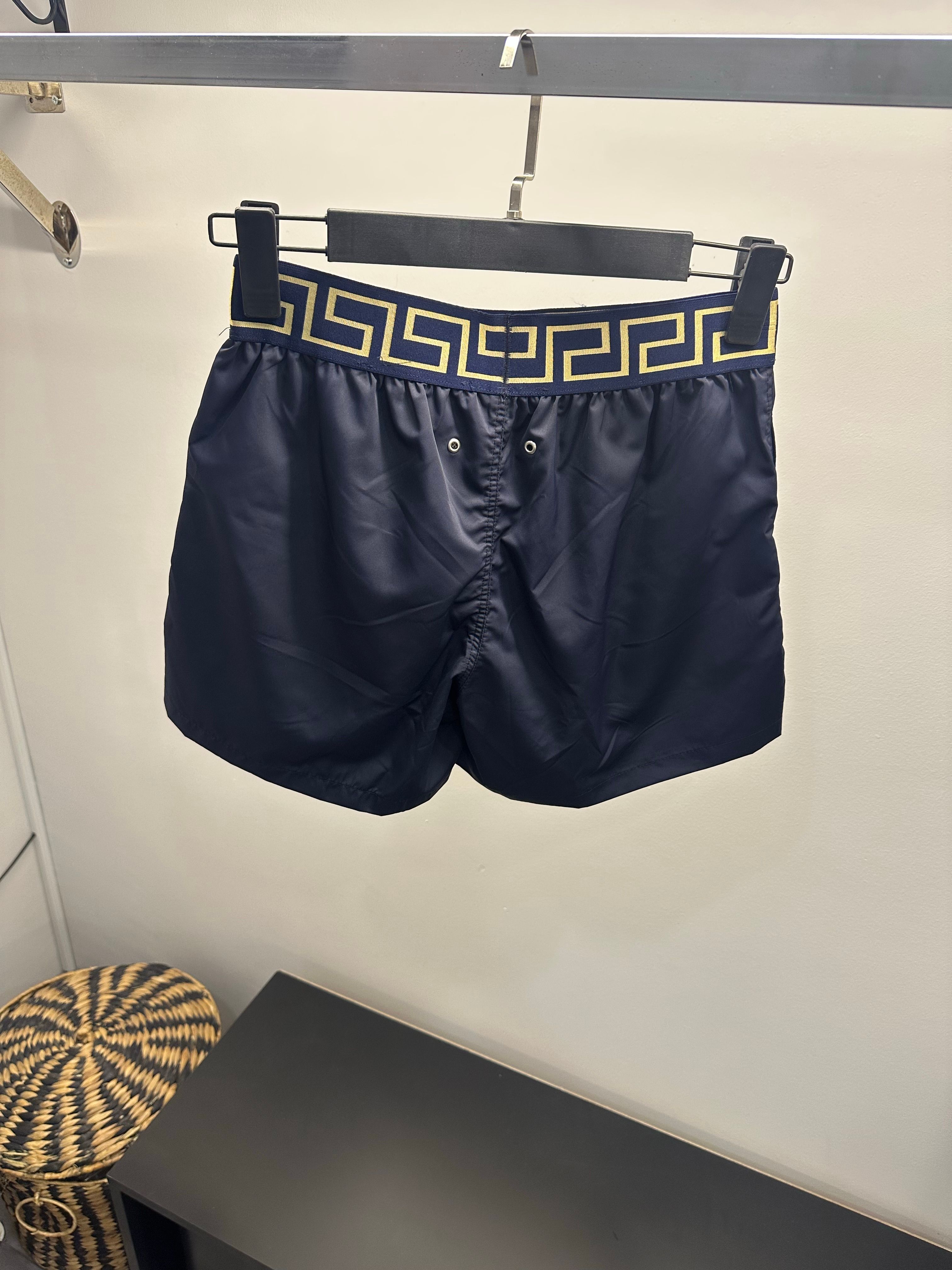 Versace Lacivert Deniz Şortu