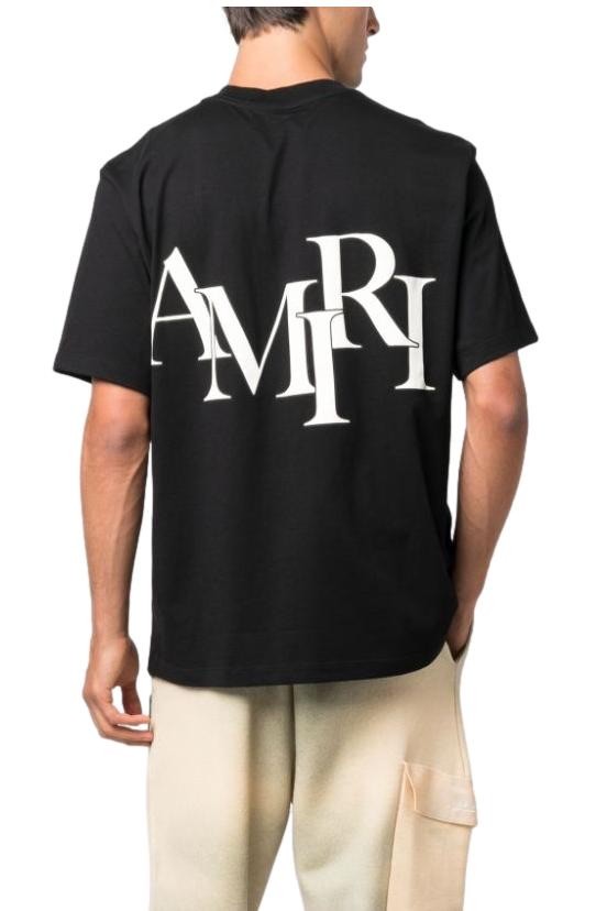 Amiri Sırt Baskılı Logo Tişört 
