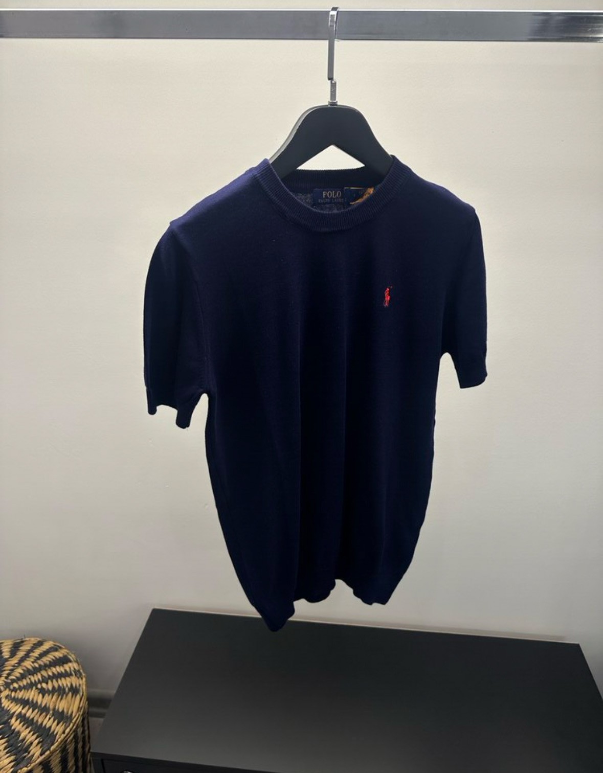 Polo Ralph Lauren Lacivert Triko Kumaş Tişört