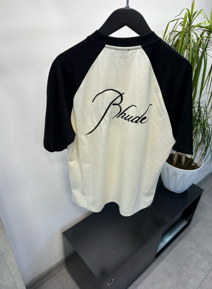 Rhude Parçalı Renk Tişört 