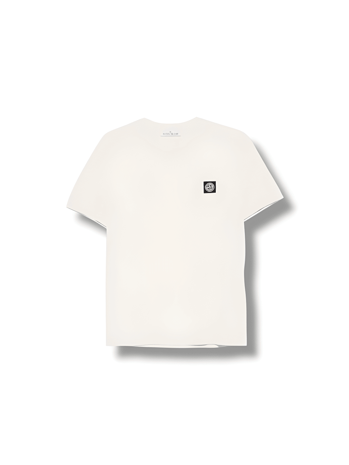 Stone Island Beyaz Klasik Tişört