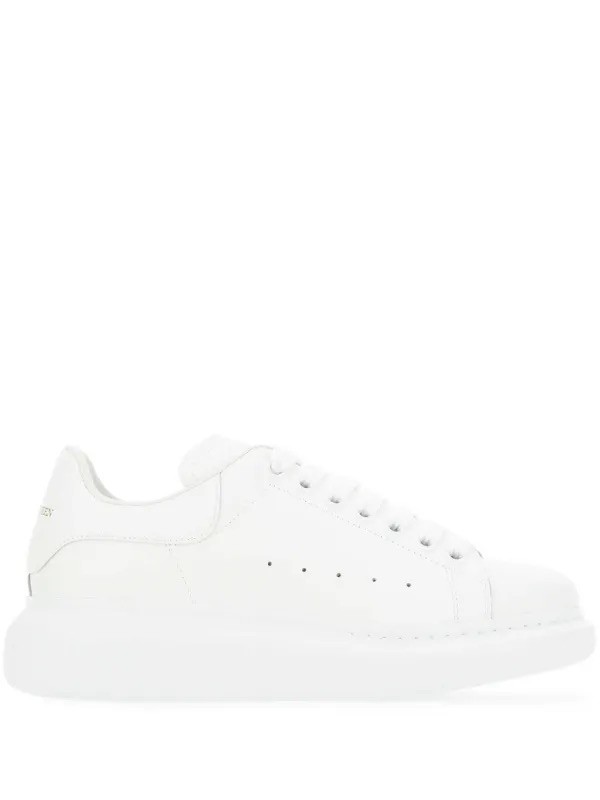 Alexander Mcqueen Beyaz Deri Sneaker