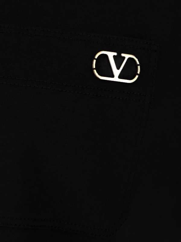 Valentino Cepli V Logo Tişört