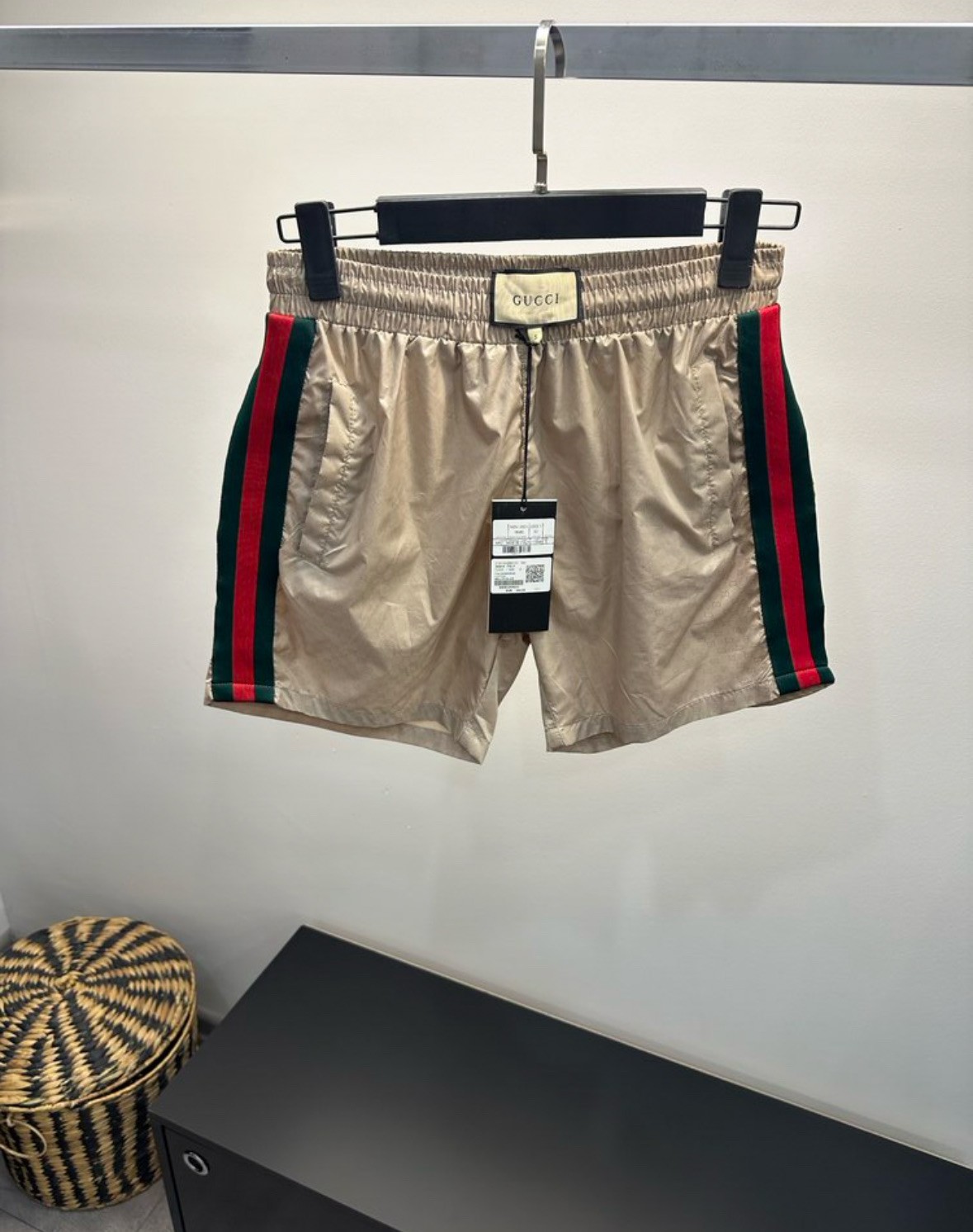 Gucci GG Desenli Deniz Şortu