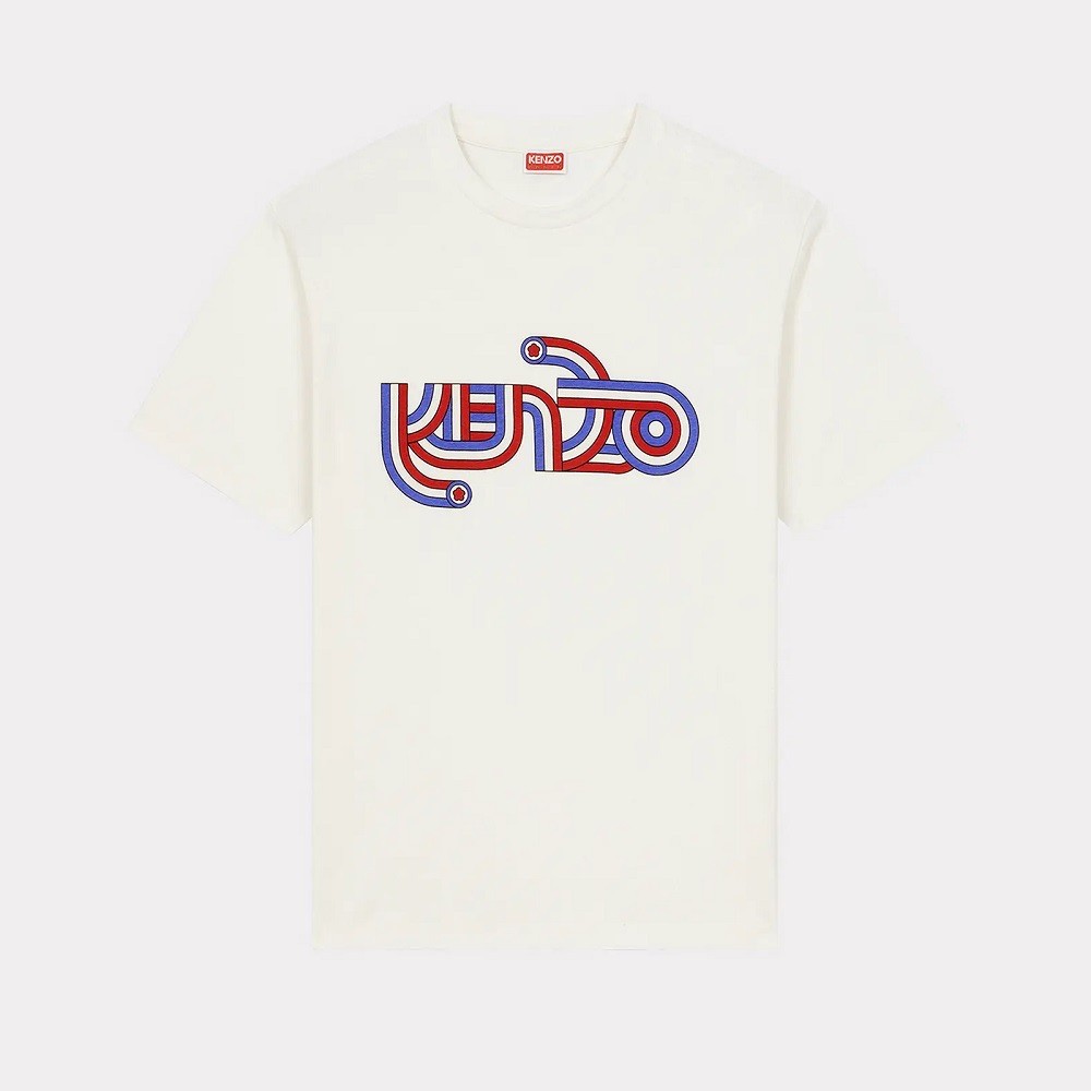 Kenzo Baskılı Pamuklu Tişört