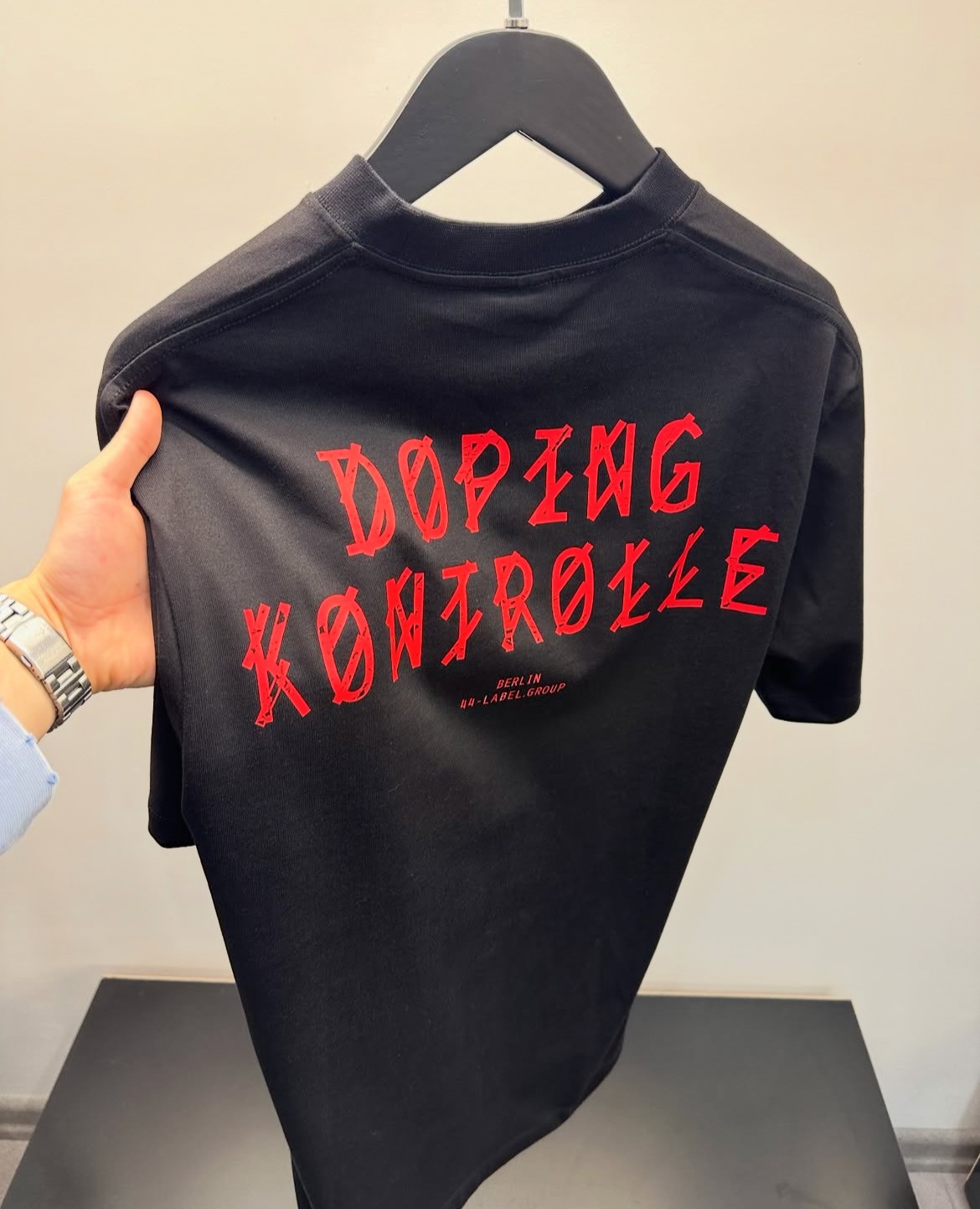 44 Label Group Doping Kontrolle Tişört