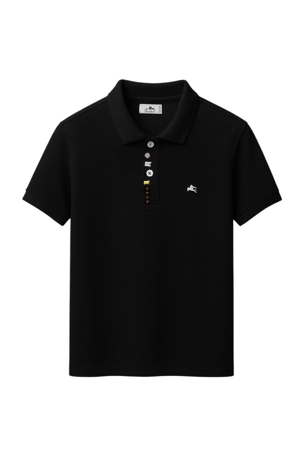 Etro Yaka Desenli Polo Tişört