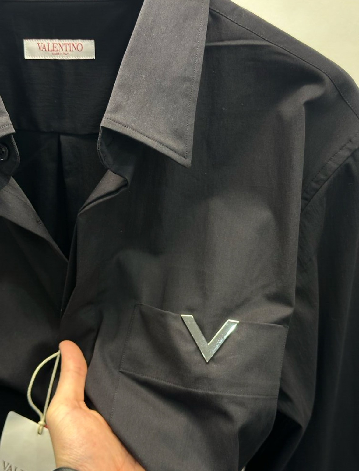 Valentino Classic V Logo Gömlek