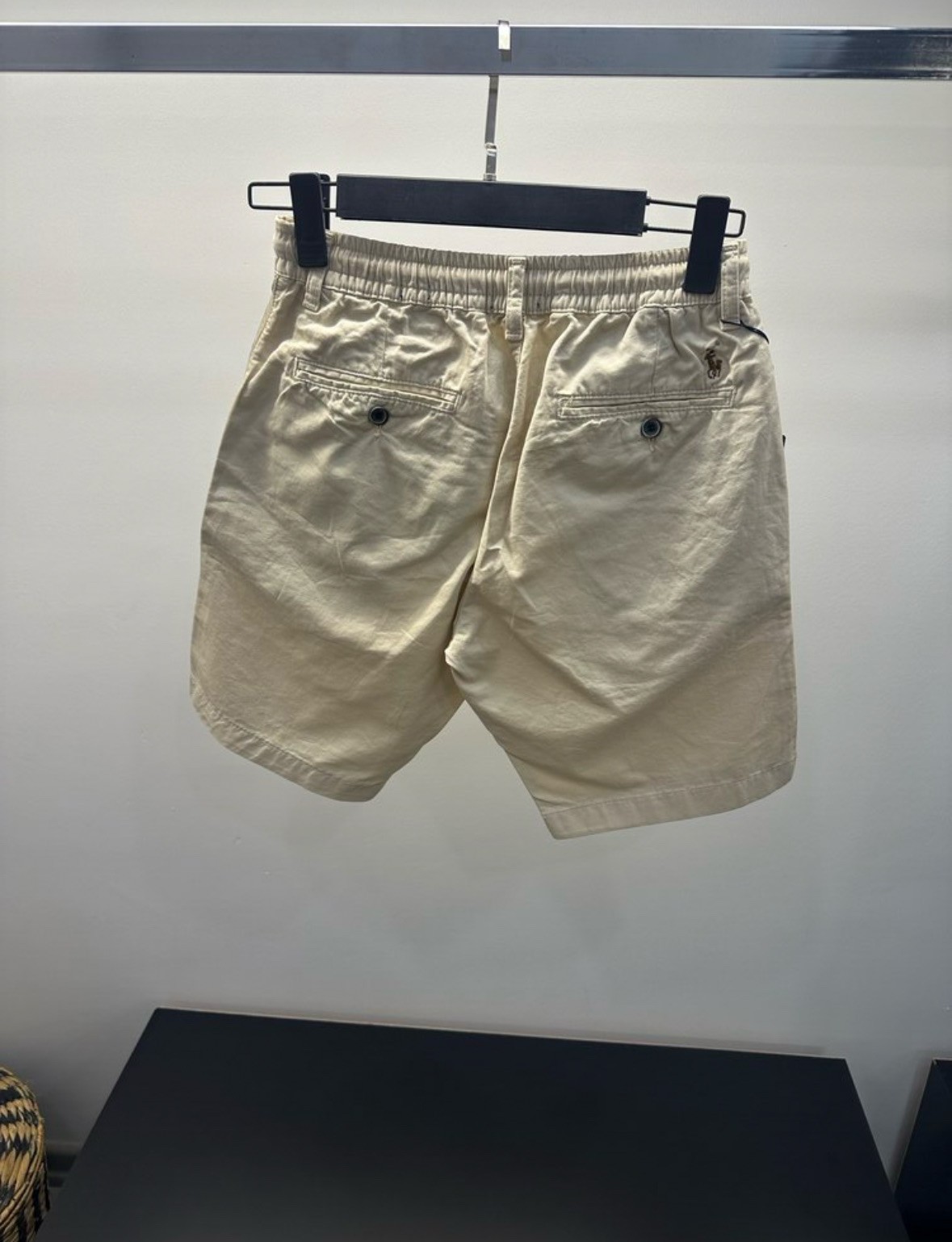 Polo Ralph Lauren Krem Bermuda Şort
