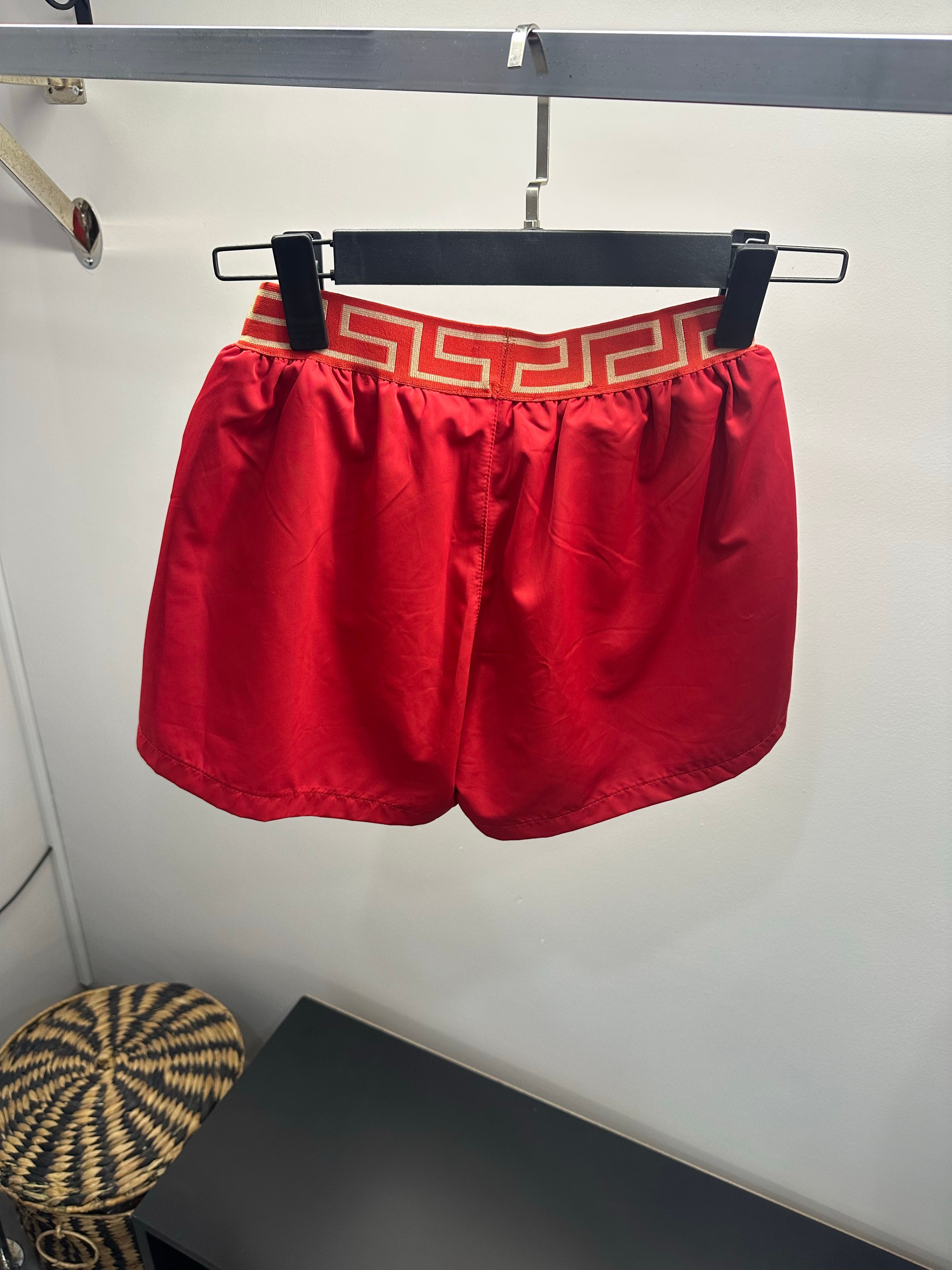 Versace Kırmızı Deniz Şortu 