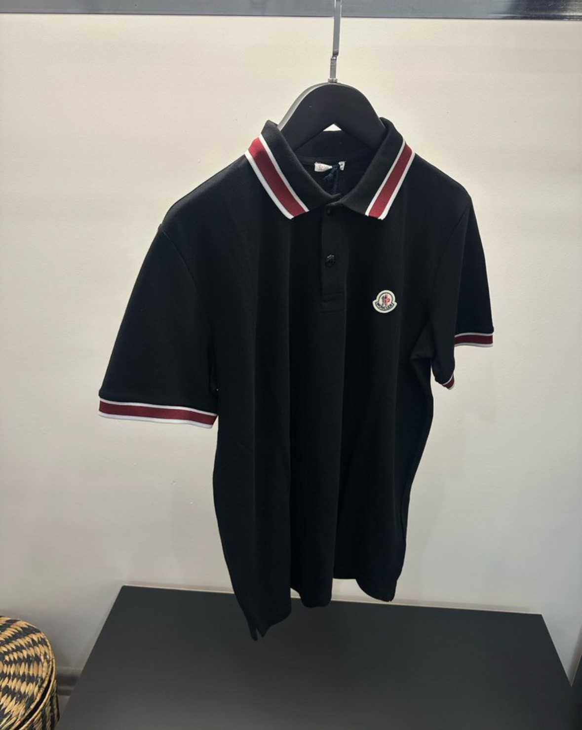 Moncler Polo Yaka Basic Logo Tişört